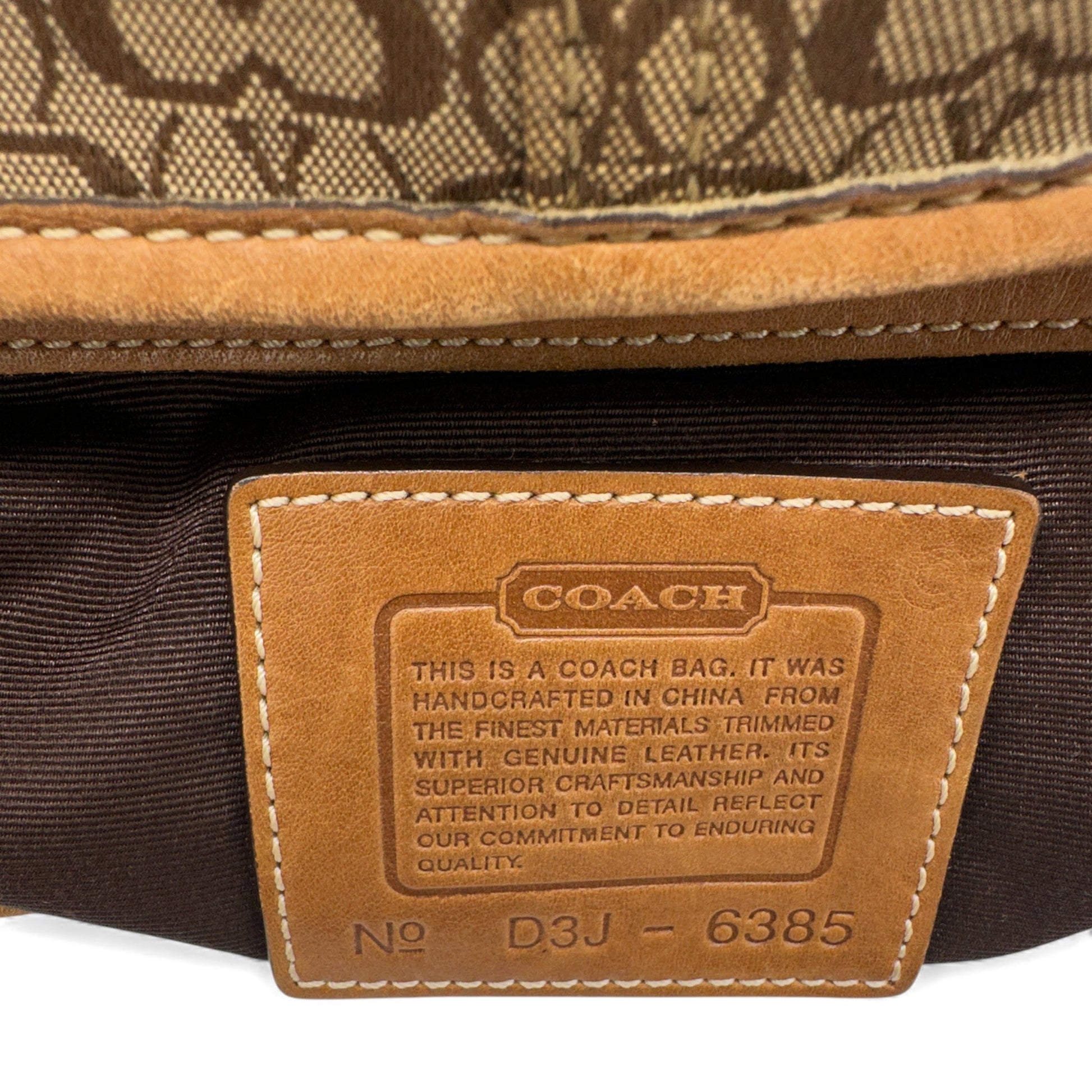 Vintage Coach 6385 Croissant Slouchy Shoulder Bag - Thanks it's Vintage