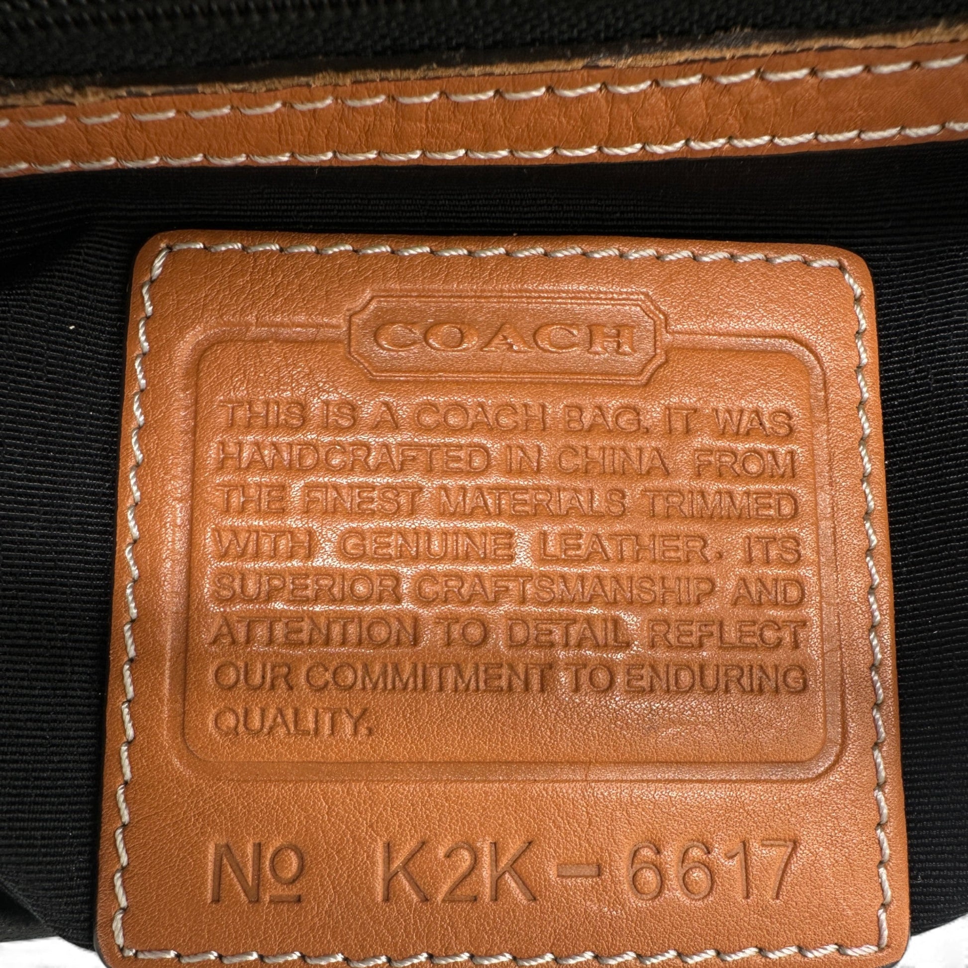 Vintage Coach 6617 Slouchy Ergo Shoulder Bag - Thanks it's Vintage