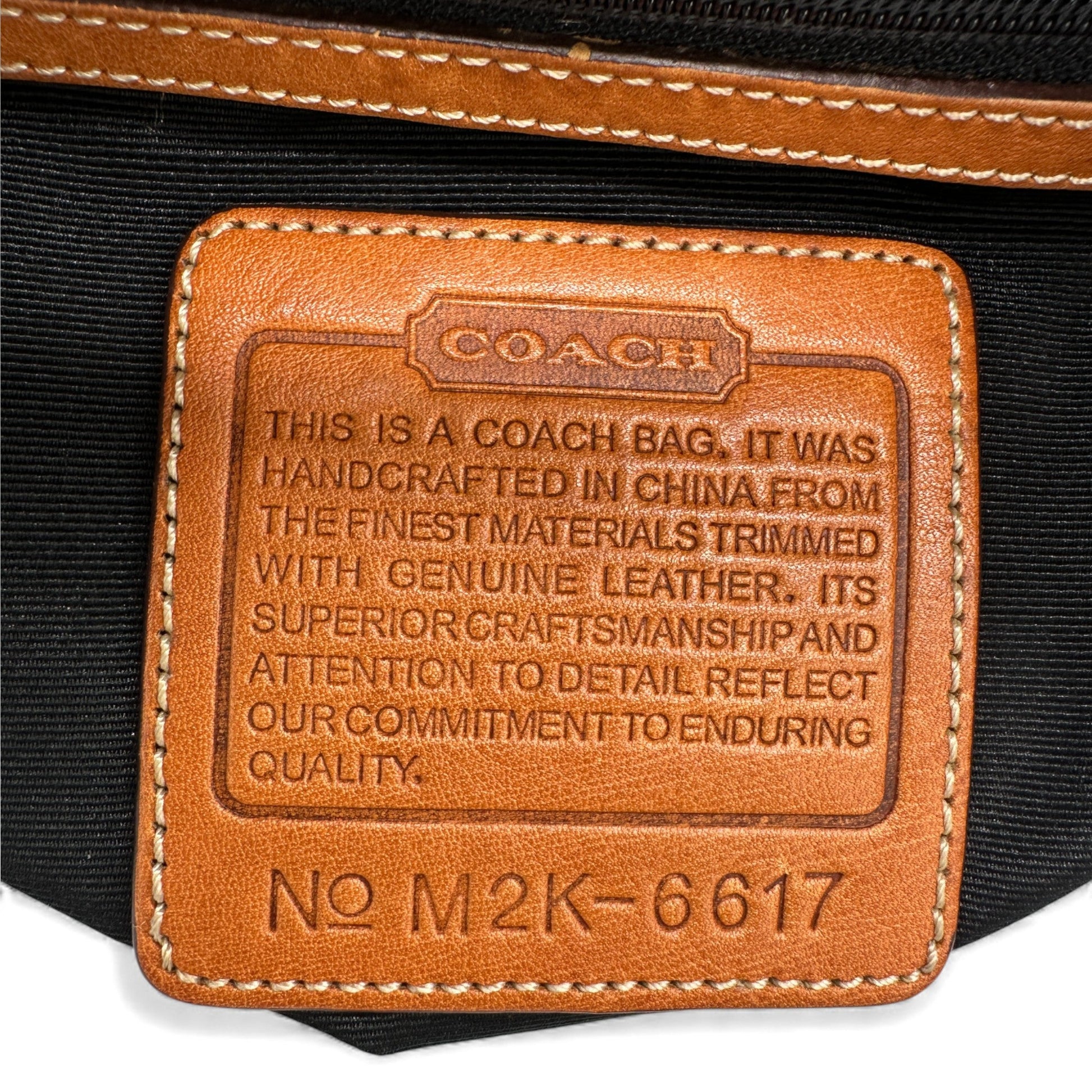 Vintage Coach 6617 Slouchy Ergo Shoulder Bag - Thanks it's Vintage