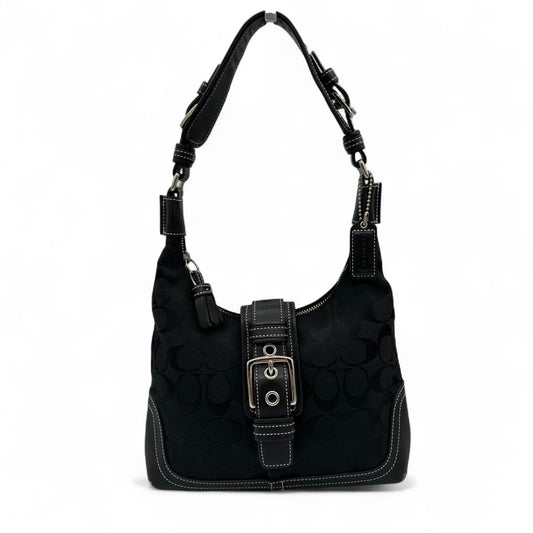 Vintage Coach 6823 Soho Black Crescent Shoulder Bag - Thanks it's Vintage