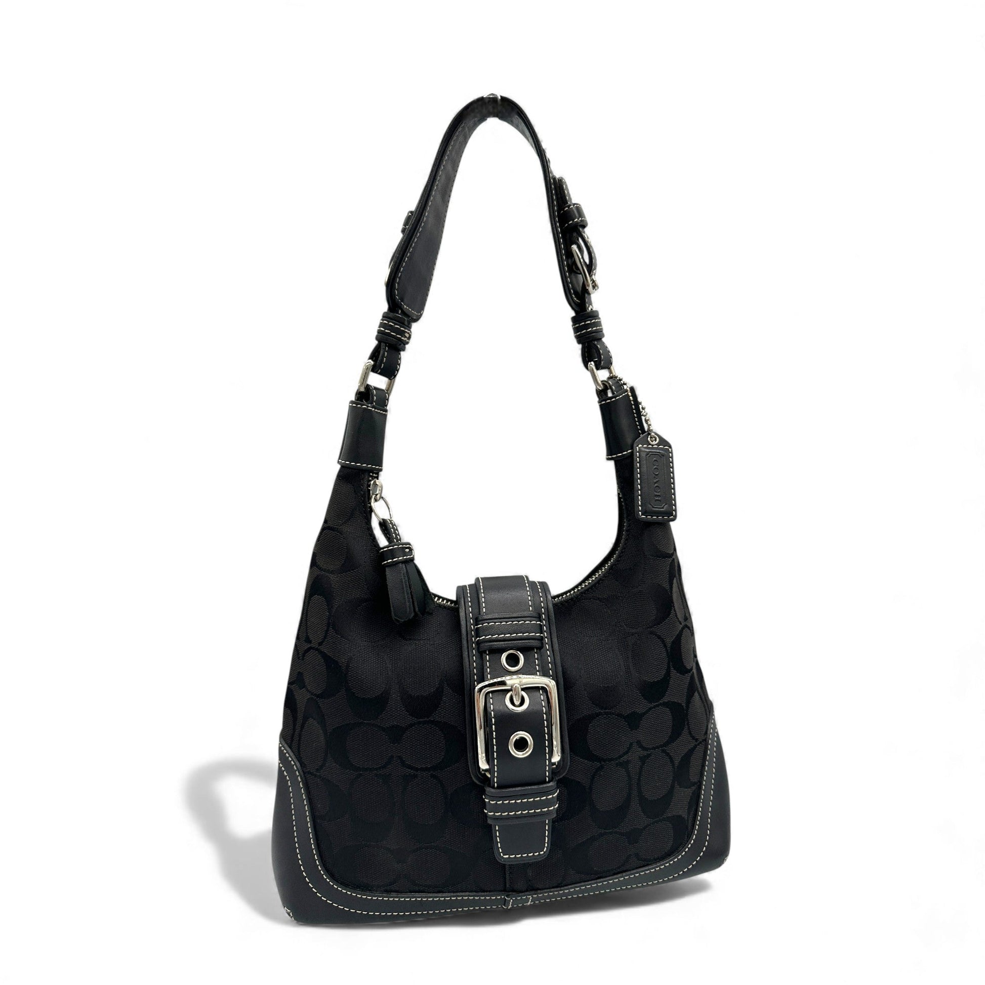 Vintage Coach 6823 Soho Black Crescent Shoulder Bag - Thanks it's Vintage