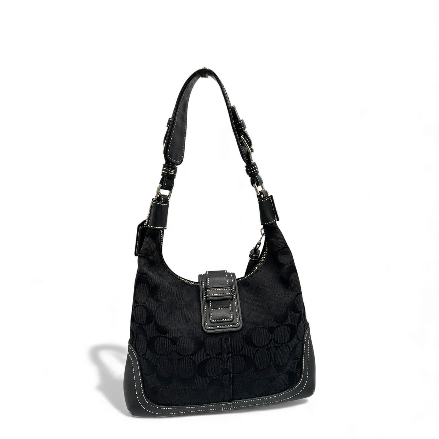 Vintage Coach 6823 Soho Black Crescent Shoulder Bag - Thanks it's Vintage