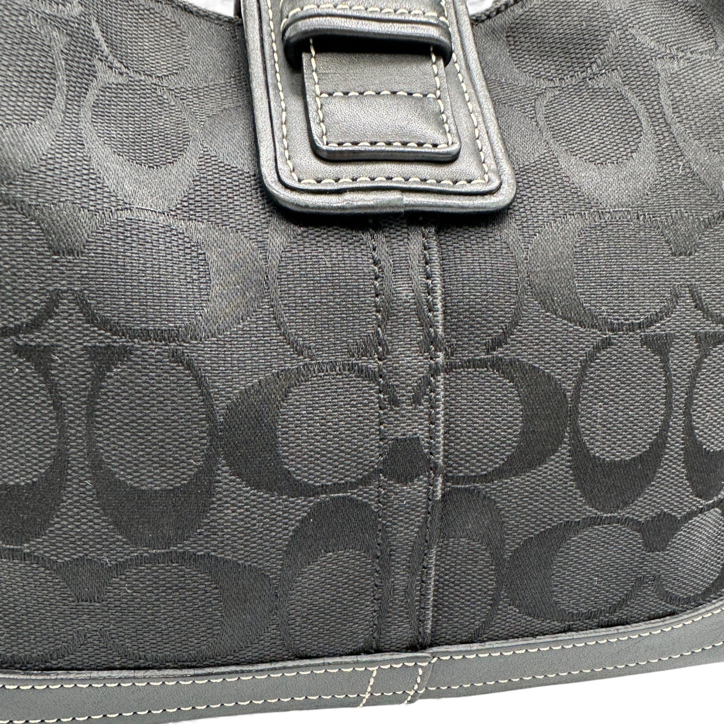 Vintage Coach 6823 Soho Black Crescent Shoulder Bag - Thanks it's Vintage