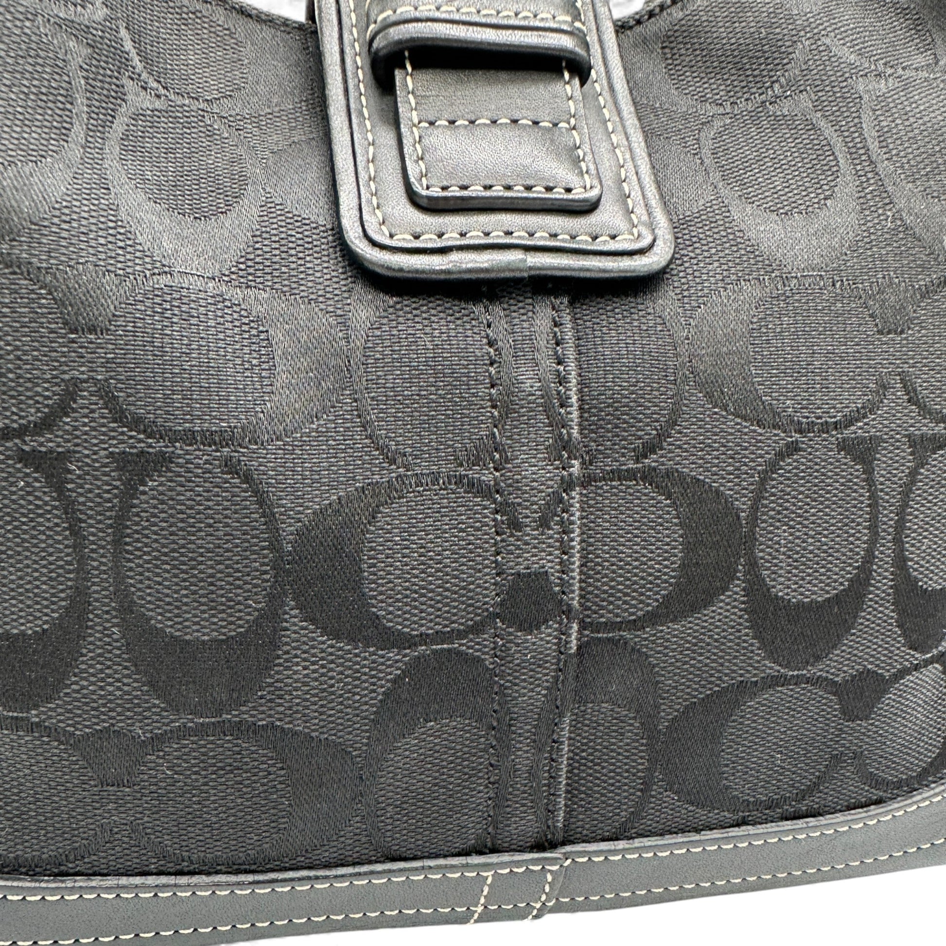 Vintage Coach 6823 Soho Black Crescent Shoulder Bag - Thanks it's Vintage