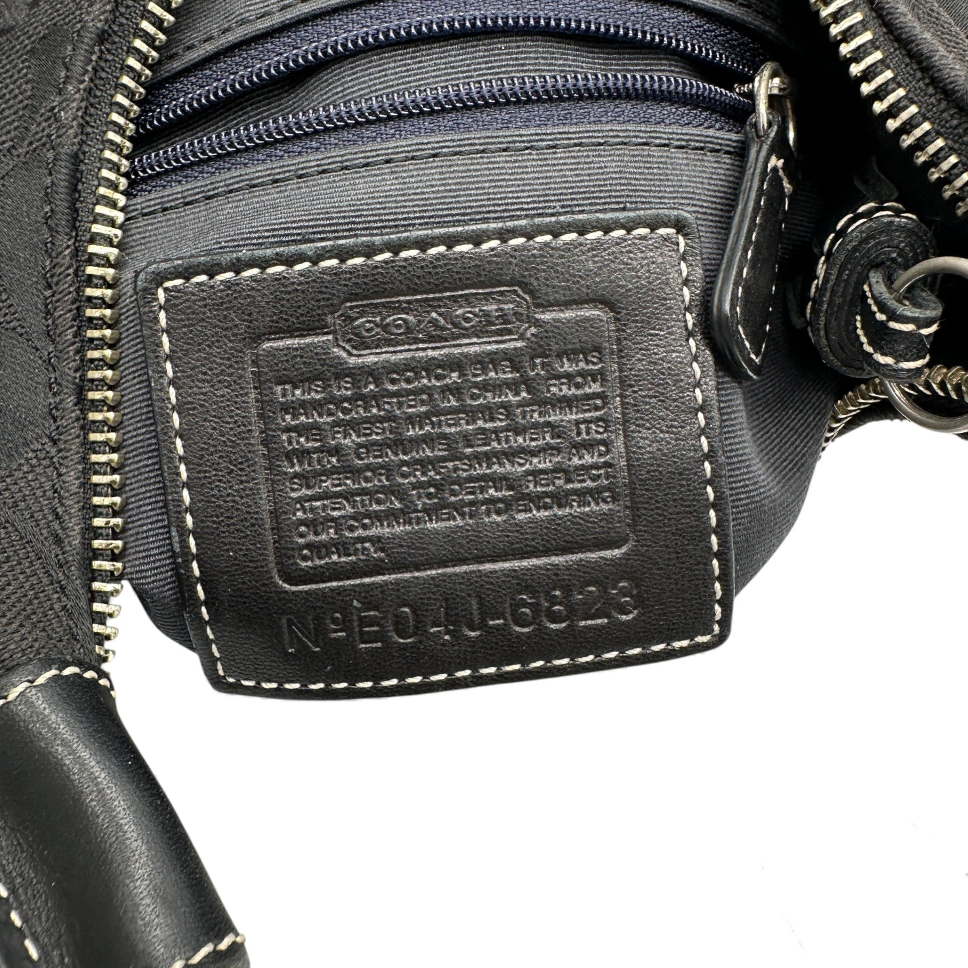 Vintage Coach 6823 Soho Black Crescent Shoulder Bag - Thanks it's Vintage