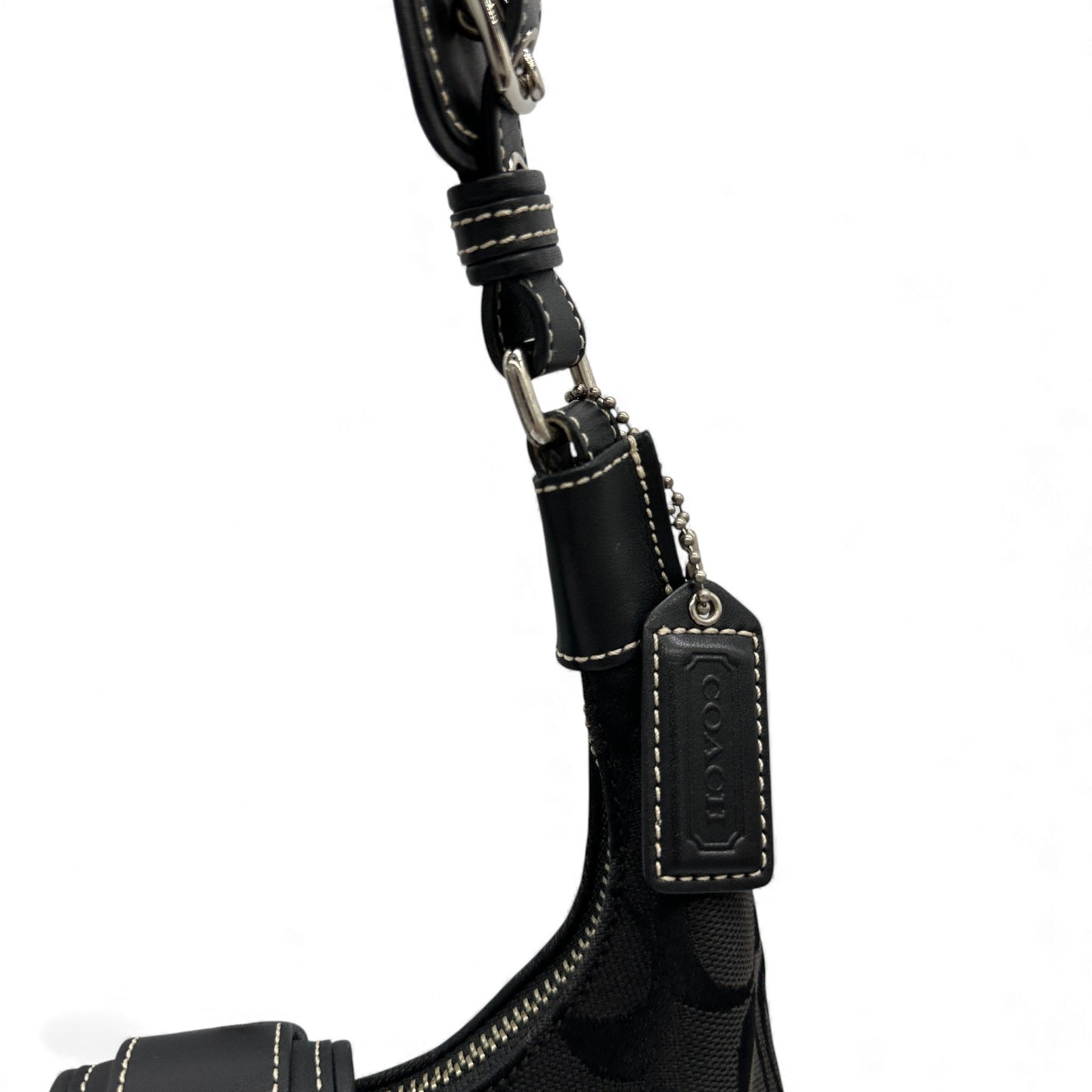 Vintage Coach 6823 Soho Black Crescent Shoulder Bag - Thanks it's Vintage