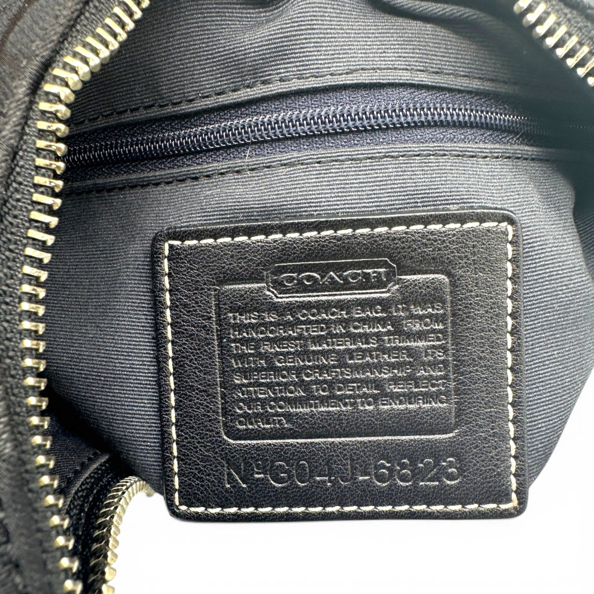 Vintage Coach 6823 Soho Black Crescent Shoulder Bag - Thanks it's Vintage