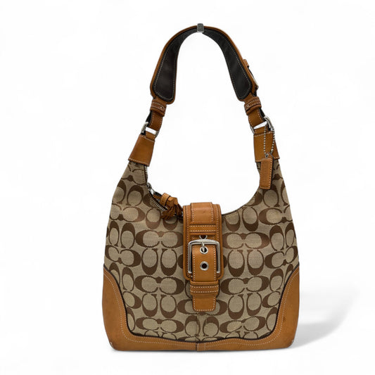 Vintage Coach 6824 Soho Crescent Monogram Shoulder Bag - Thanks it's Vintage