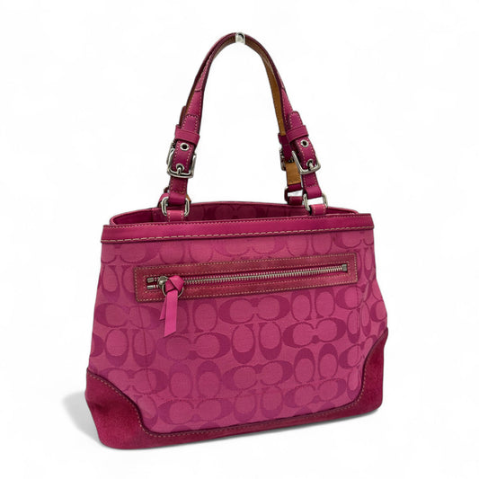 Vintage Coach 6830 Pink Monogram Handbag - Thanks it's Vintage