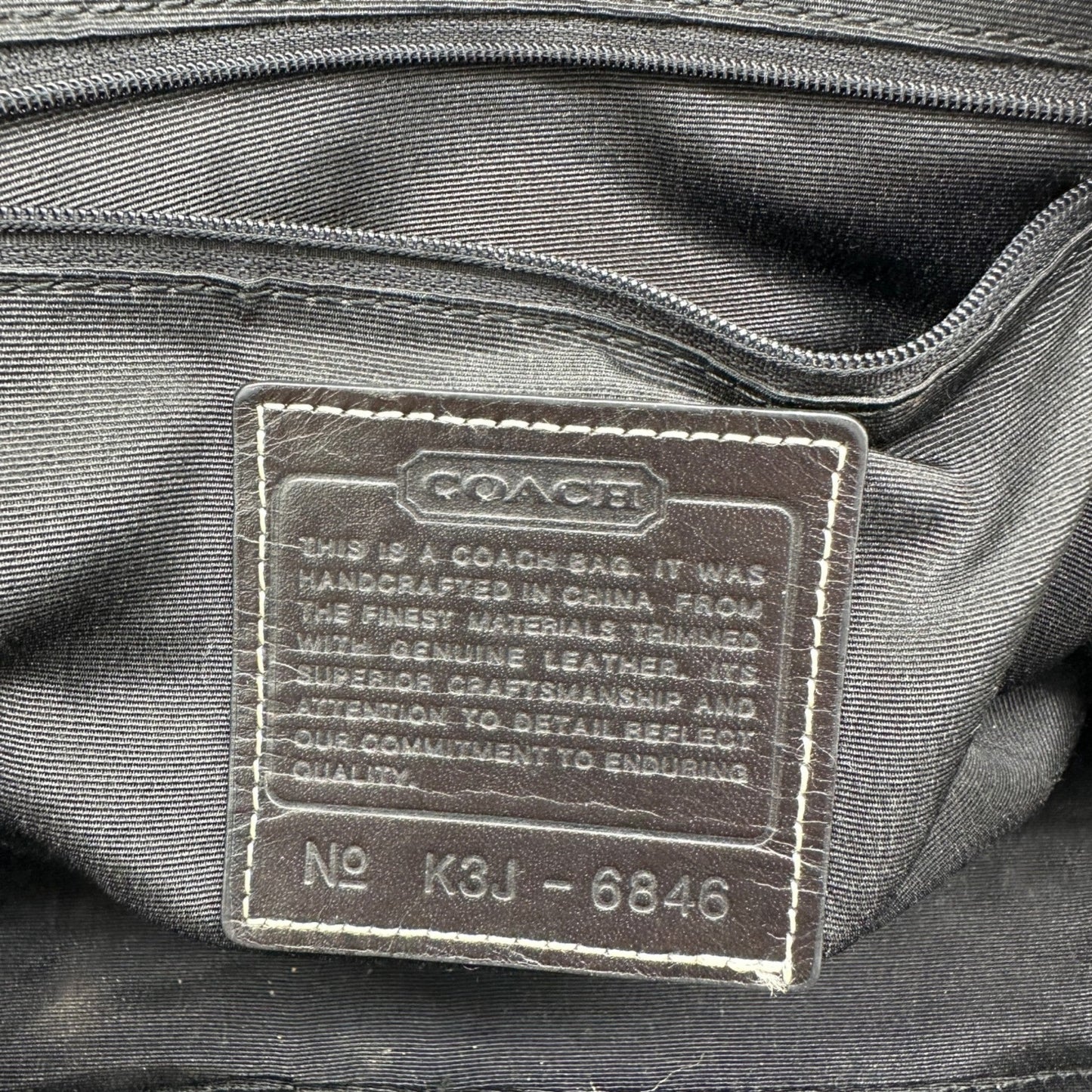 Vintage Coach 6846 Soho Satchel Shoulder Bag - Thanks it's Vintage