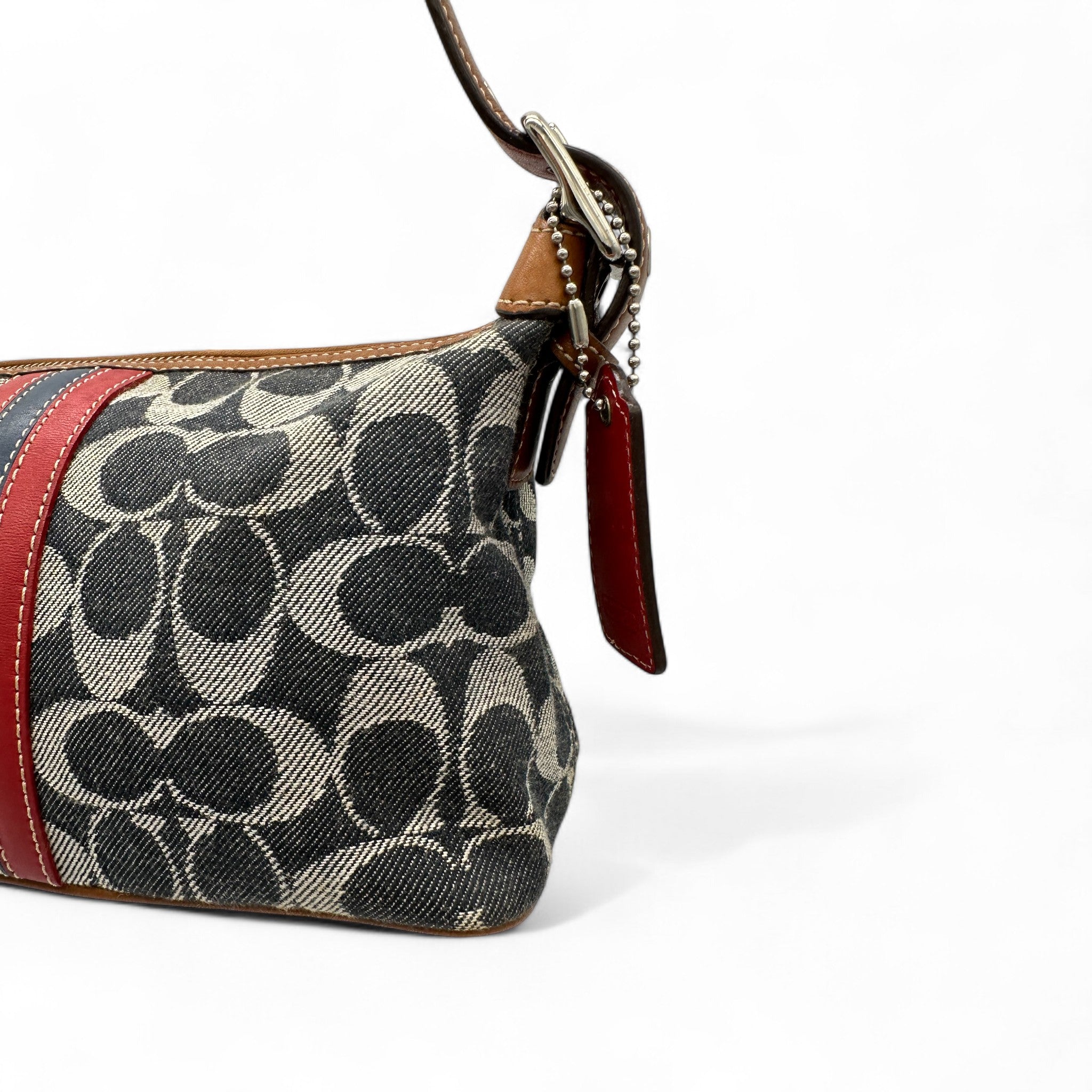 Vintage Coach 7022 Denim Monogram Shoulder Bag – Thanks it's Vintage