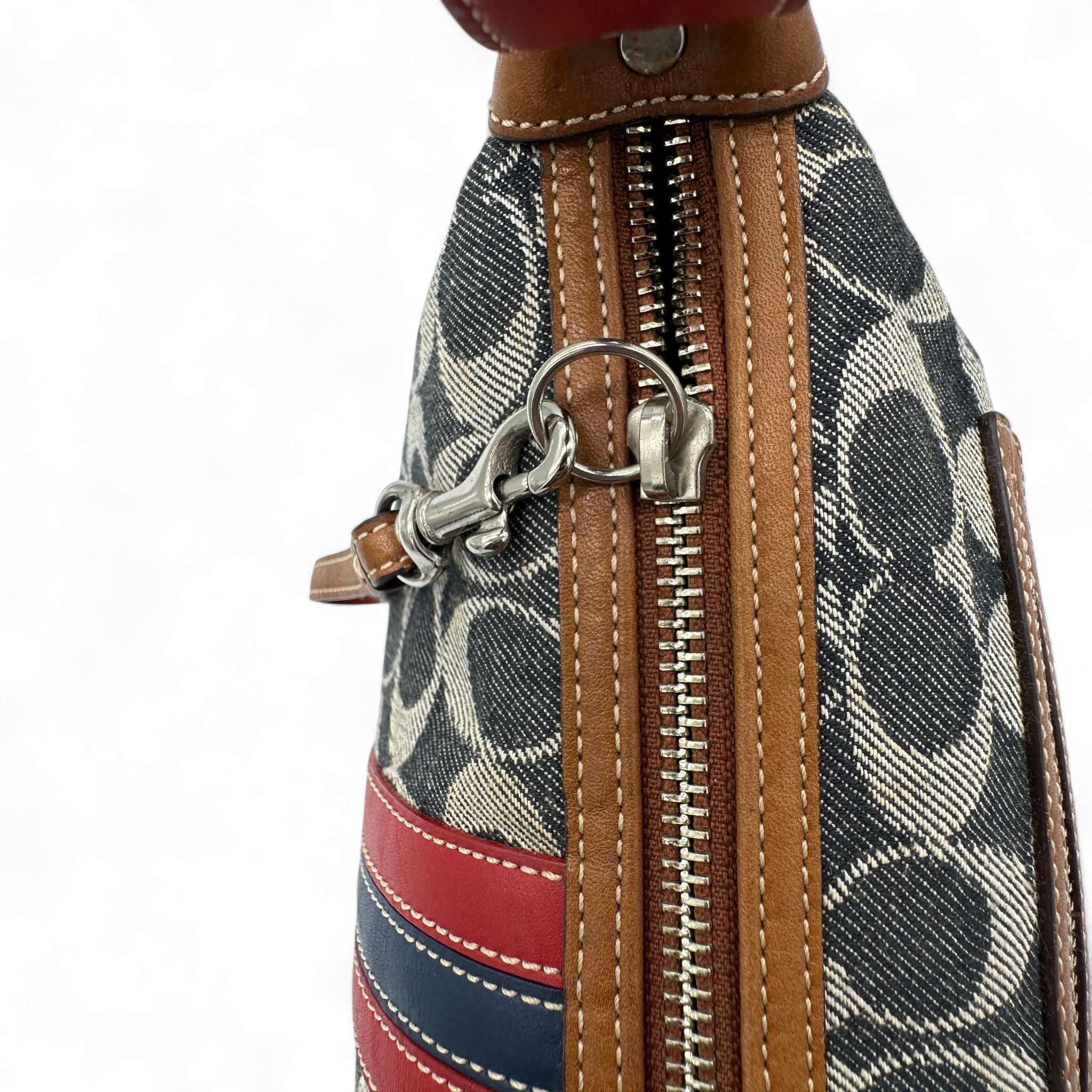 Vintage Coach 7022 Denim Monogram Shoulder Bag – Thanks it's Vintage