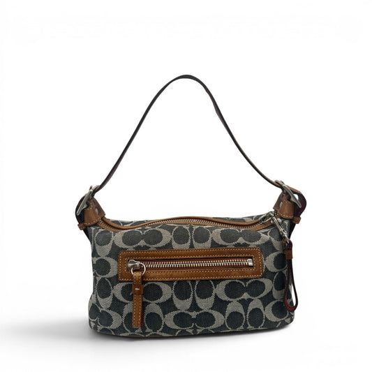 Vintage Coach 7022 Denim Monogram Shoulder Bag - Thanks it's Vintage