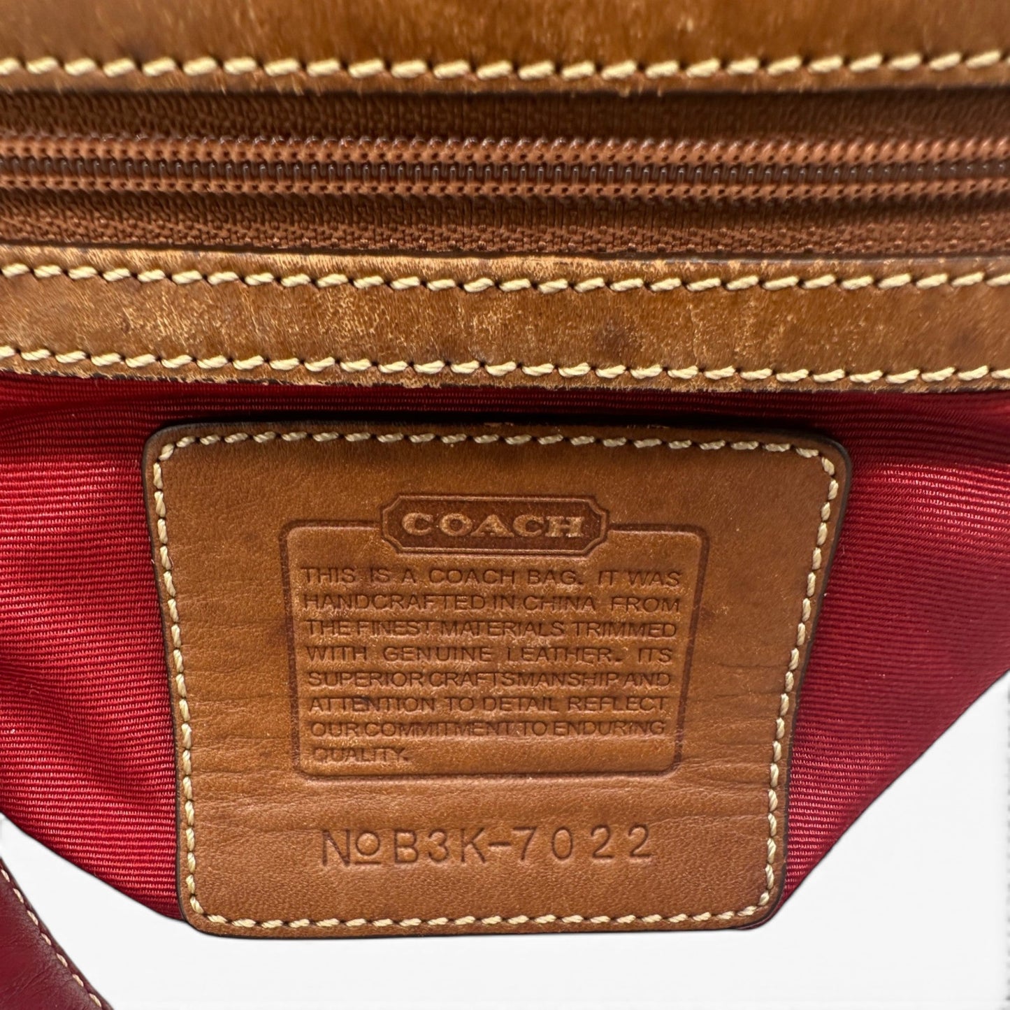 Vintage Coach 7022 Denim Monogram Shoulder Bag - Thanks it's Vintage