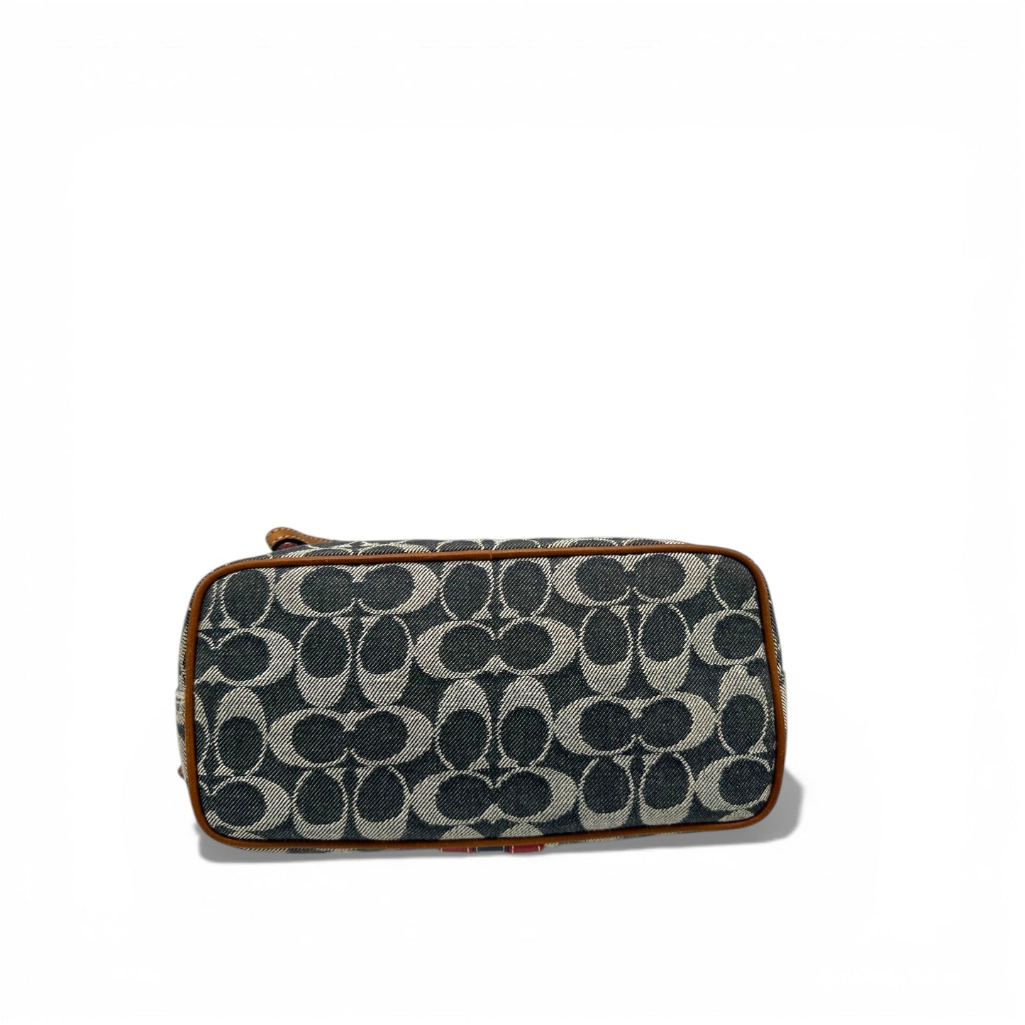 Vintage Coach 7022 Denim Monogram Shoulder Bag - Thanks it's Vintage
