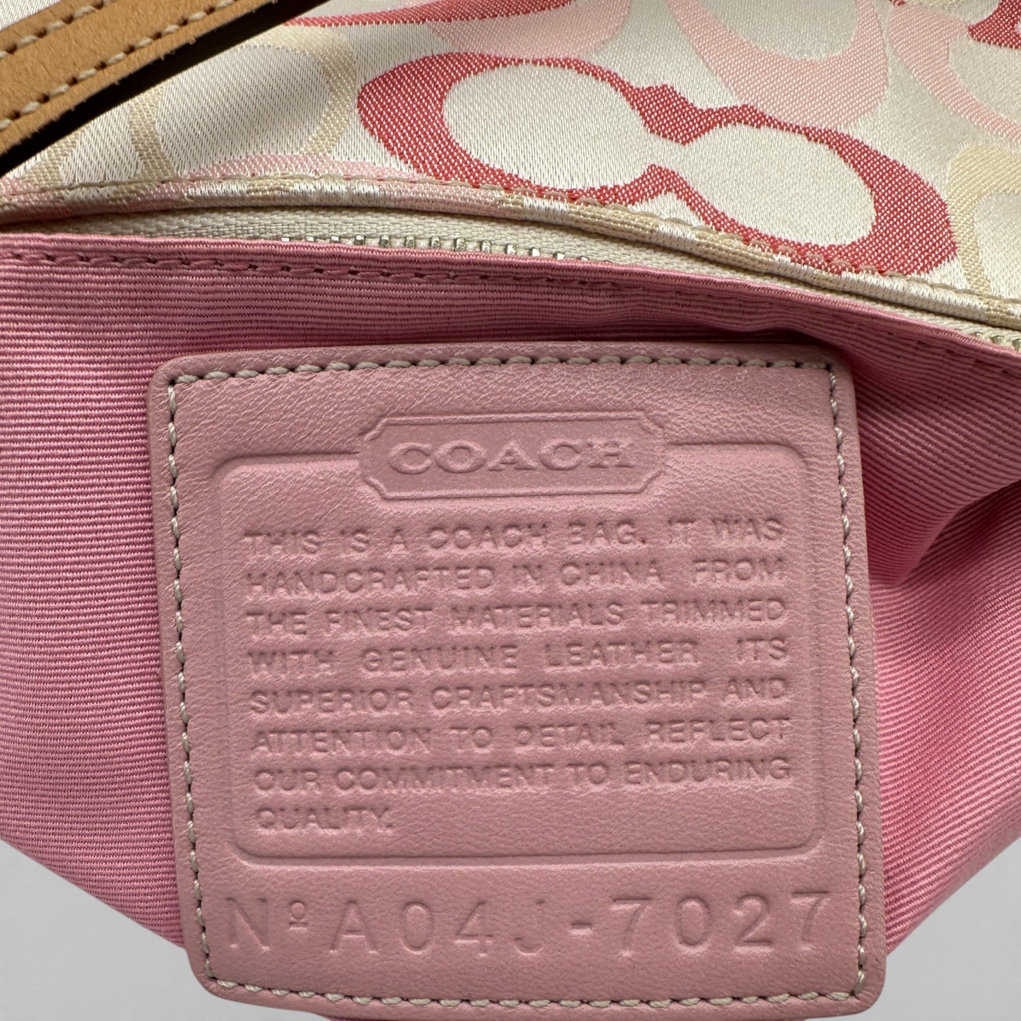 Vintage Coach 7027 Demi Shoulder Bag - Thanks it's Vintage