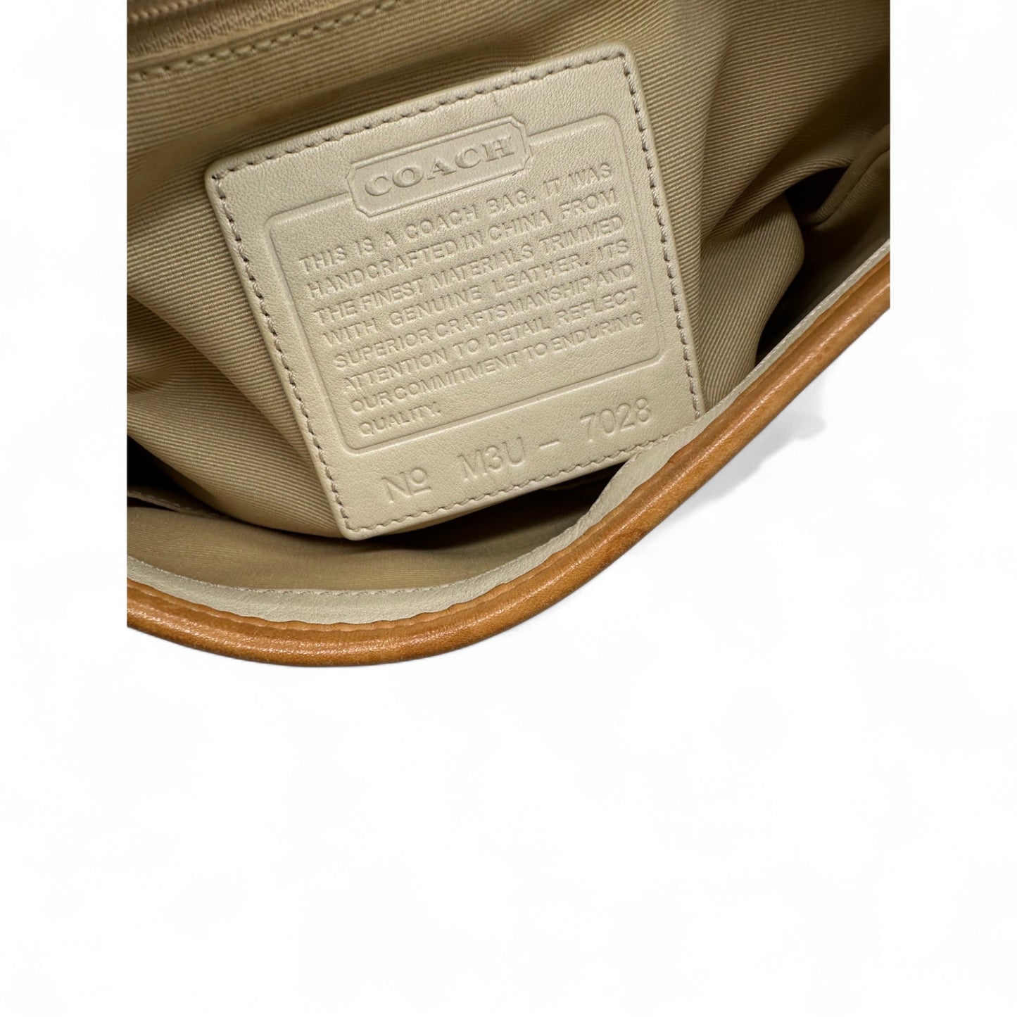 Vintage Coach 7028 Hamptons Clip Shoulder Bag - Thanks it's Vintage