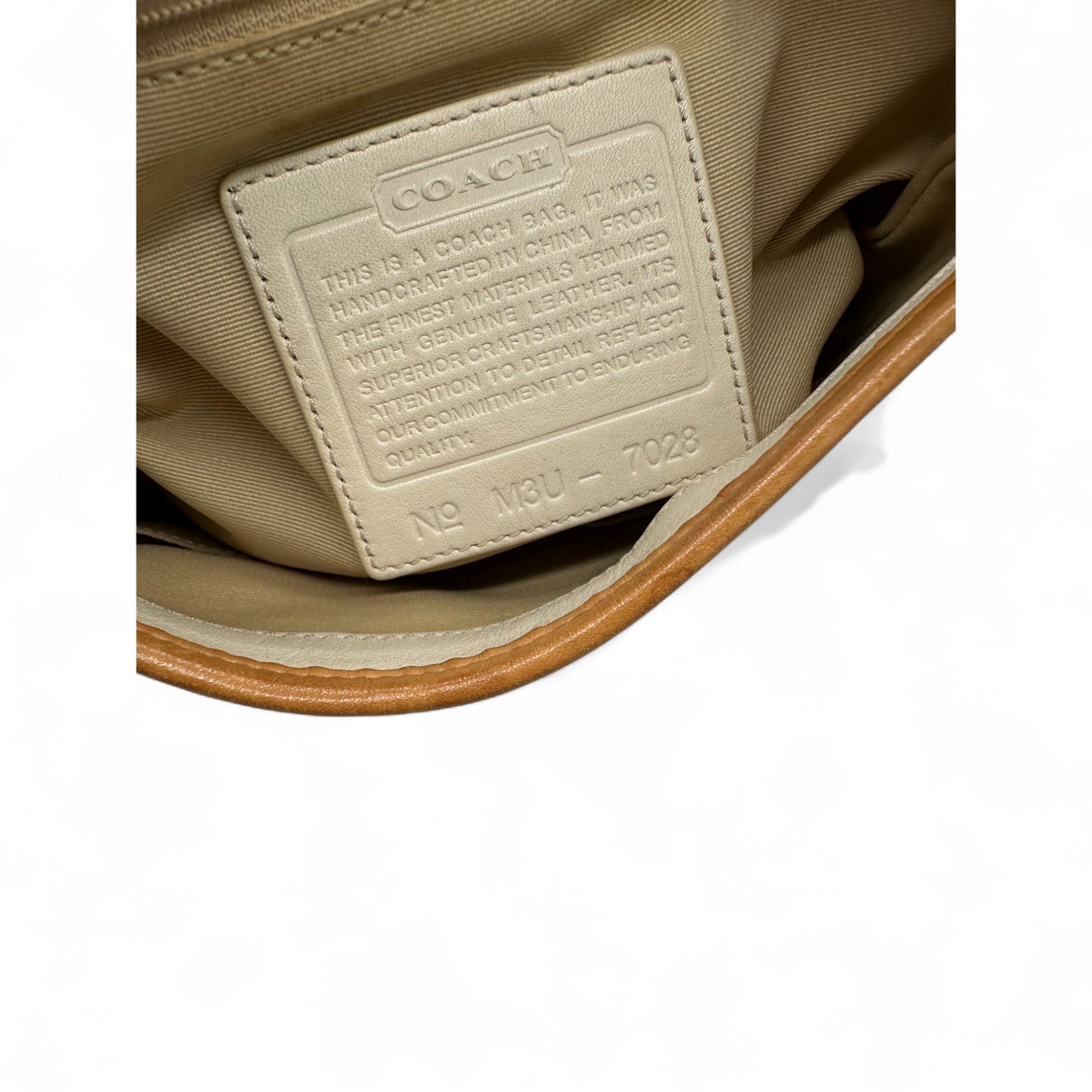 Vintage Coach 7028 Hamptons Clip Shoulder Bag - Thanks it's Vintage