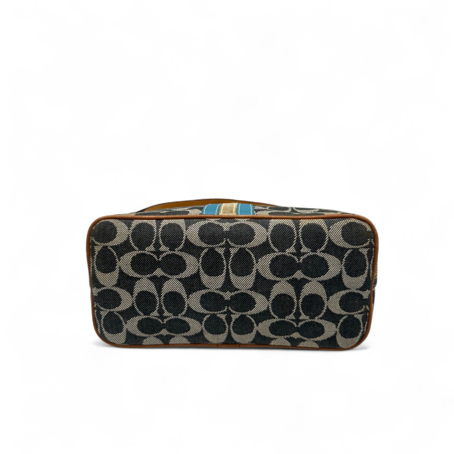 Vintage Coach 7041 Denim Monogram Shoulder Bag - Thanks it's Vintage