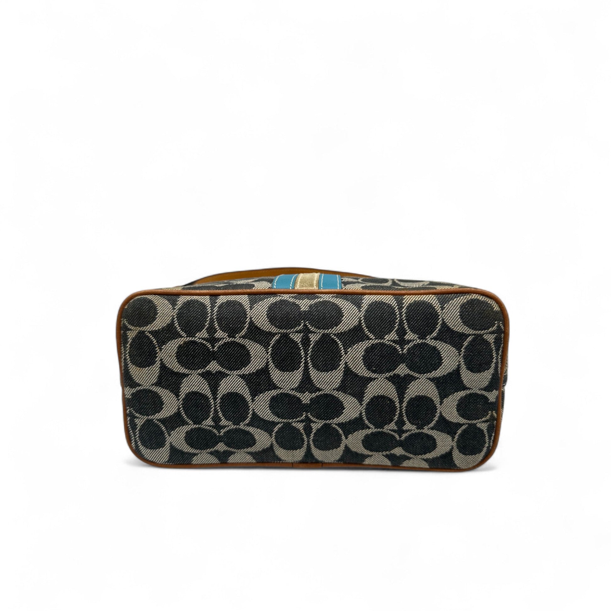 Vintage Coach 7041 Denim Monogram Shoulder Bag - Thanks it's Vintage