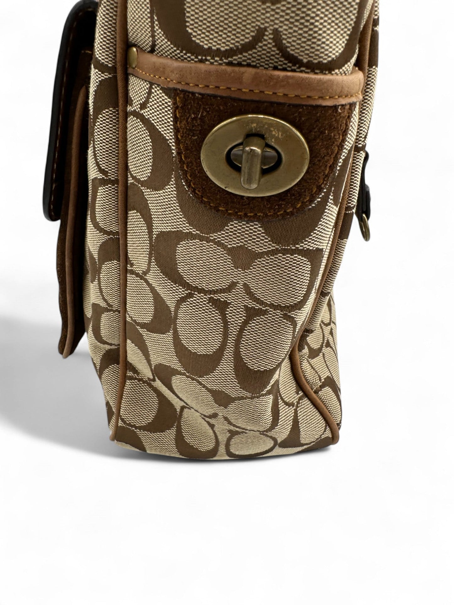 Vintage Coach 7066 Limited Edition Fall 2004 Monogram Tote Bag - Thanks it's Vintage