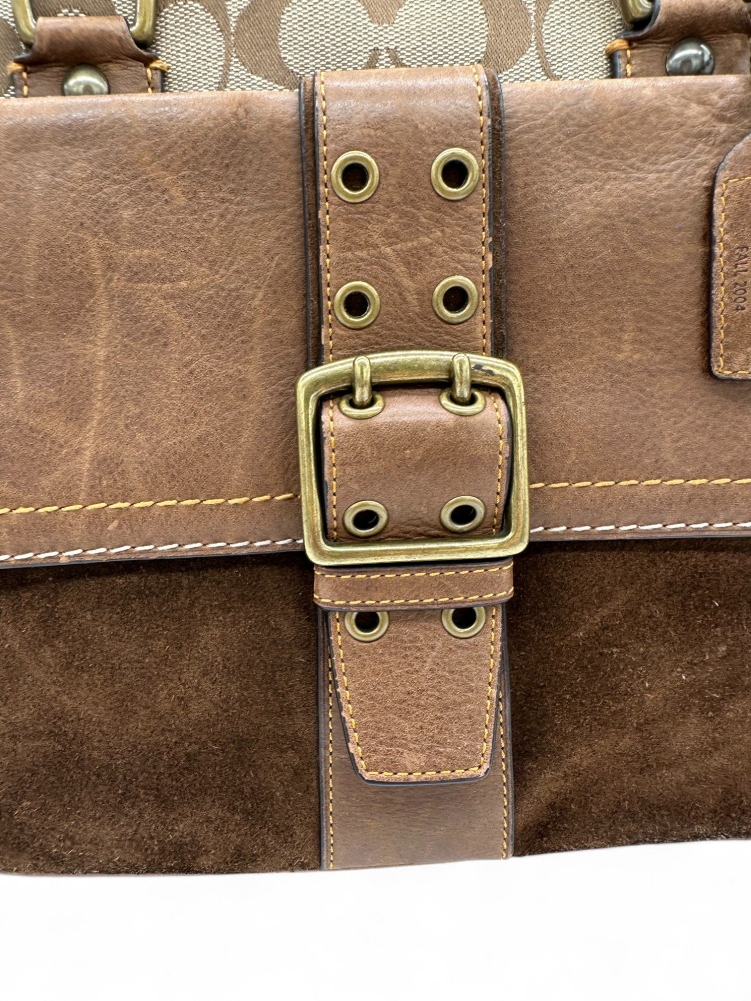 Vintage Coach 7066 Limited Edition Fall 2004 Monogram Tote Bag - Thanks it's Vintage