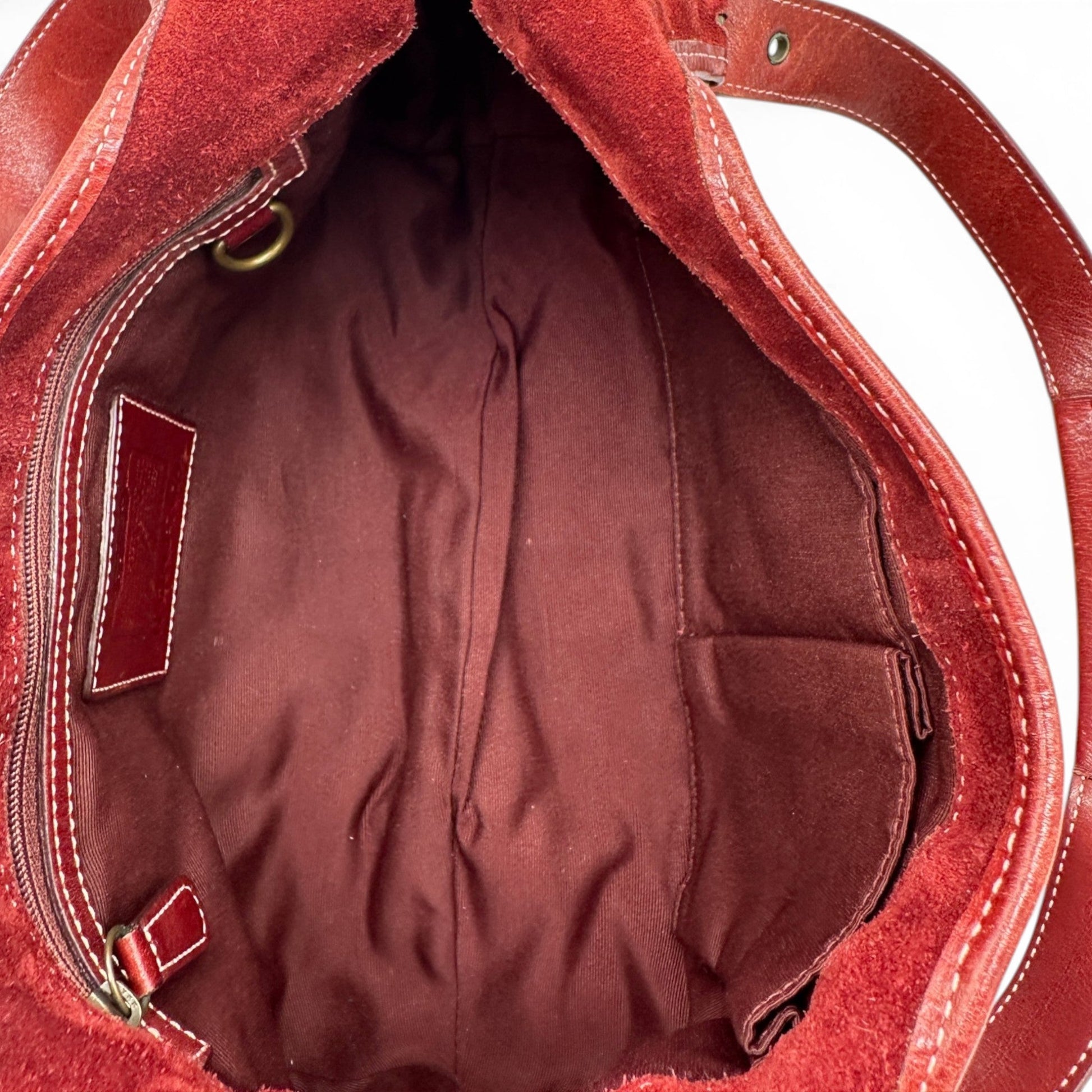 Vintage Coach 7074 Bordeaux Red Soho Shoulder Bag - Thanks it's Vintage