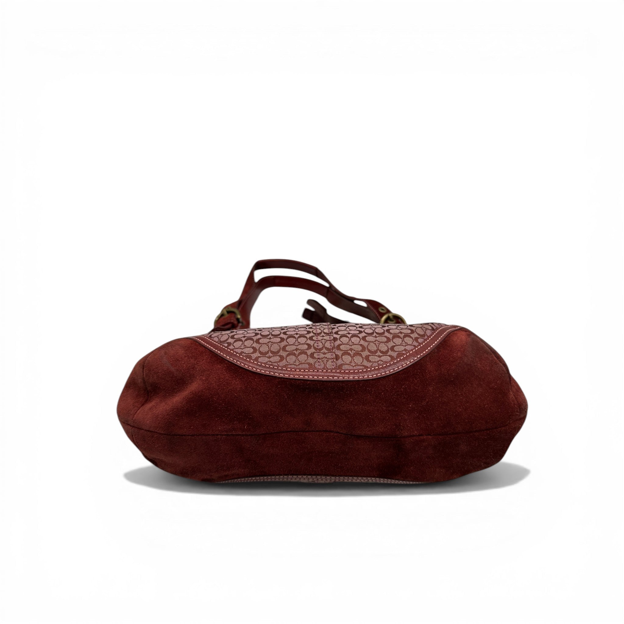 Vintage Coach 7074 Bordeaux Red Soho Shoulder Bag – Thanks it's