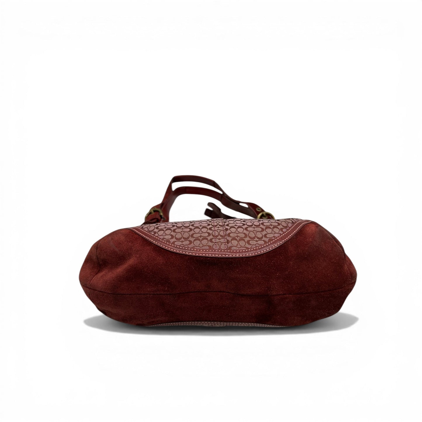 Vintage Coach 7074 Bordeaux Red Soho Shoulder Bag - Thanks it's Vintage