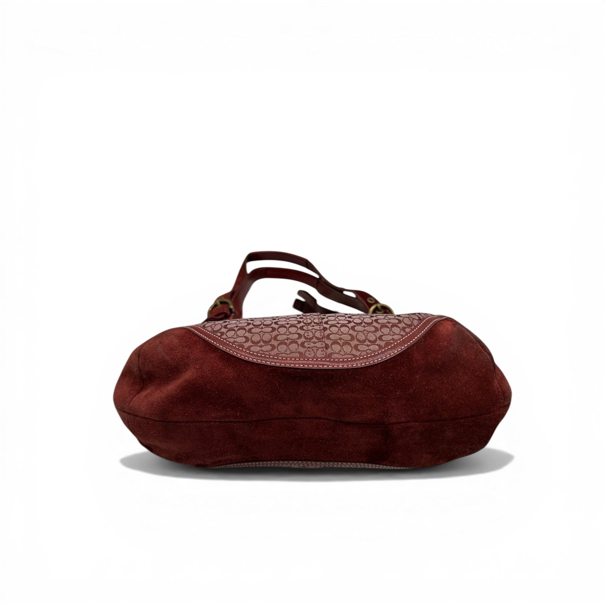 Vintage Coach 7074 Bordeaux Red Soho Shoulder Bag - Thanks it's Vintage