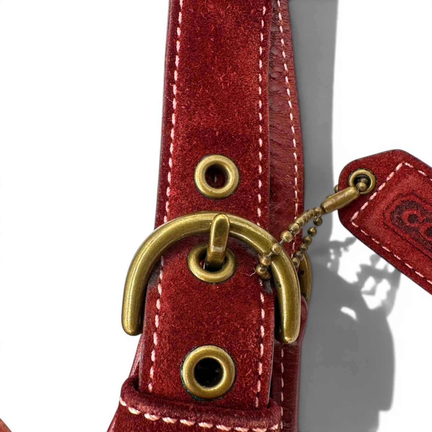 Vintage Coach 7074 Bordeaux Red Soho Shoulder Bag - Thanks it's Vintage