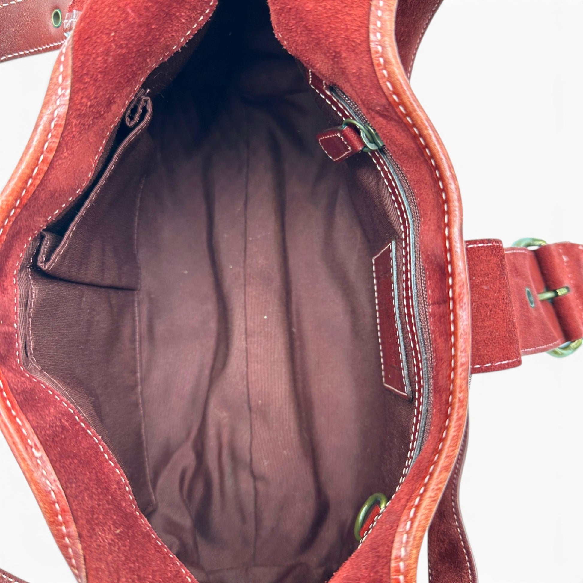 Vintage Coach 7074 Bordeaux Red Soho Shoulder Bag - Thanks it's Vintage
