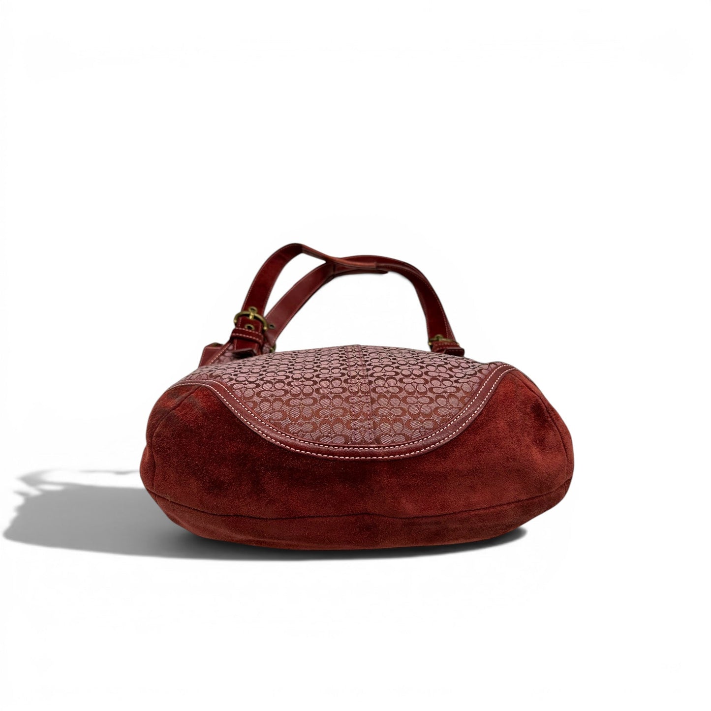 Vintage Coach 7074 Bordeaux Red Soho Shoulder Bag - Thanks it's Vintage