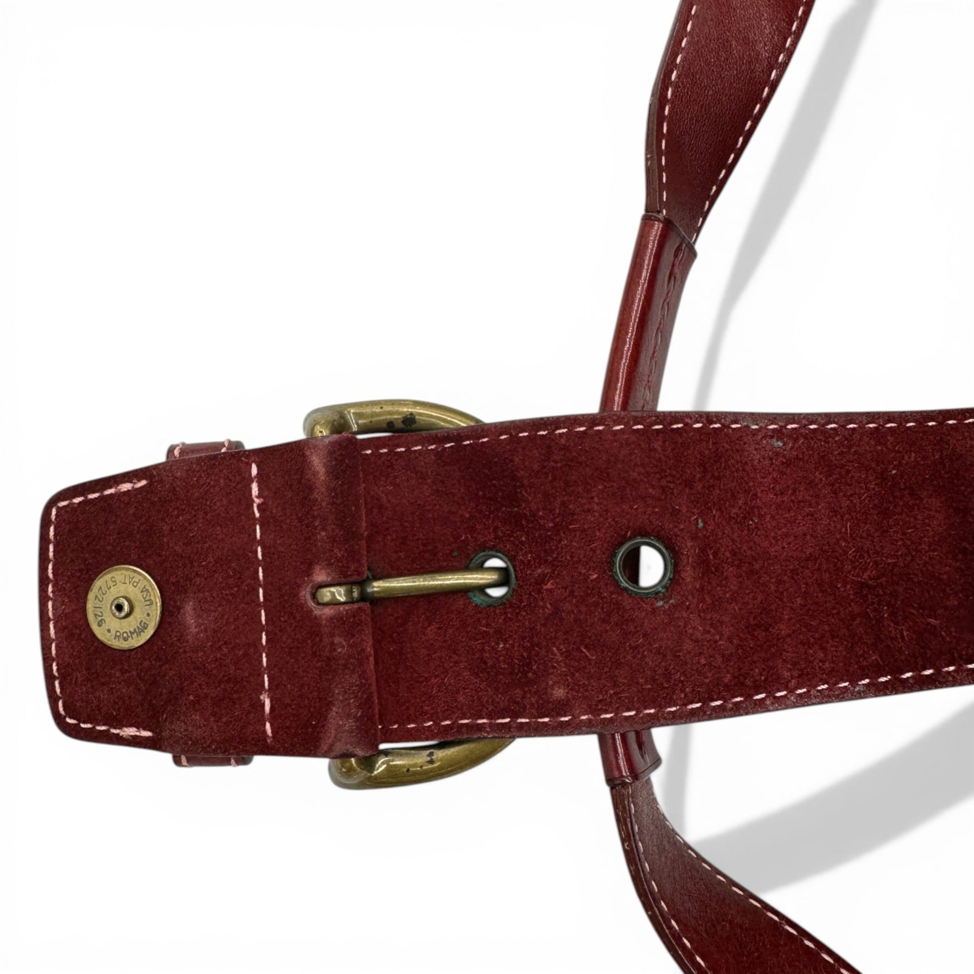 Vintage Coach 7074 Bordeaux Red Soho Shoulder Bag - Thanks it's Vintage
