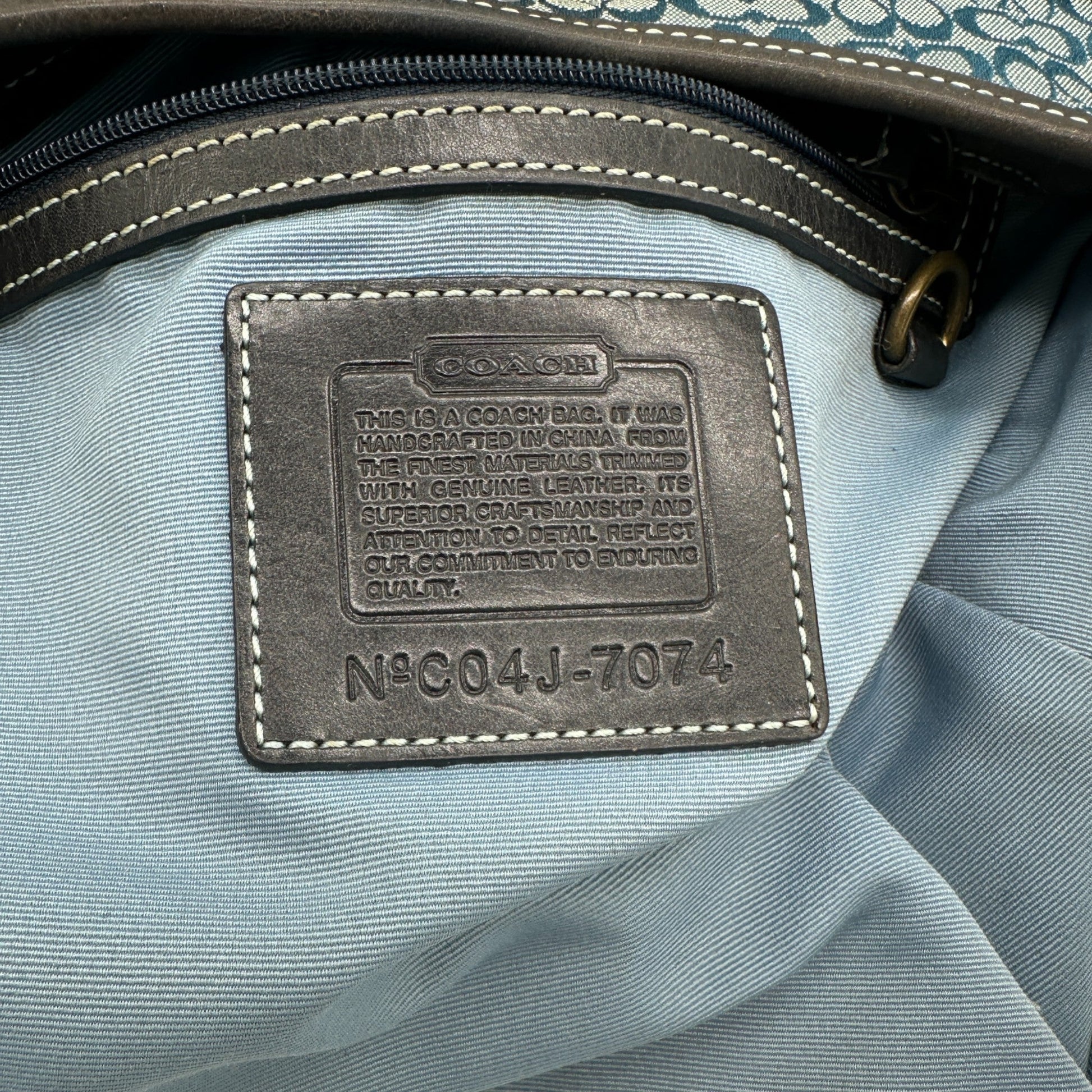 Vintage Coach 7074 Soho Hobo Shoulder Bag - Thanks it's Vintage