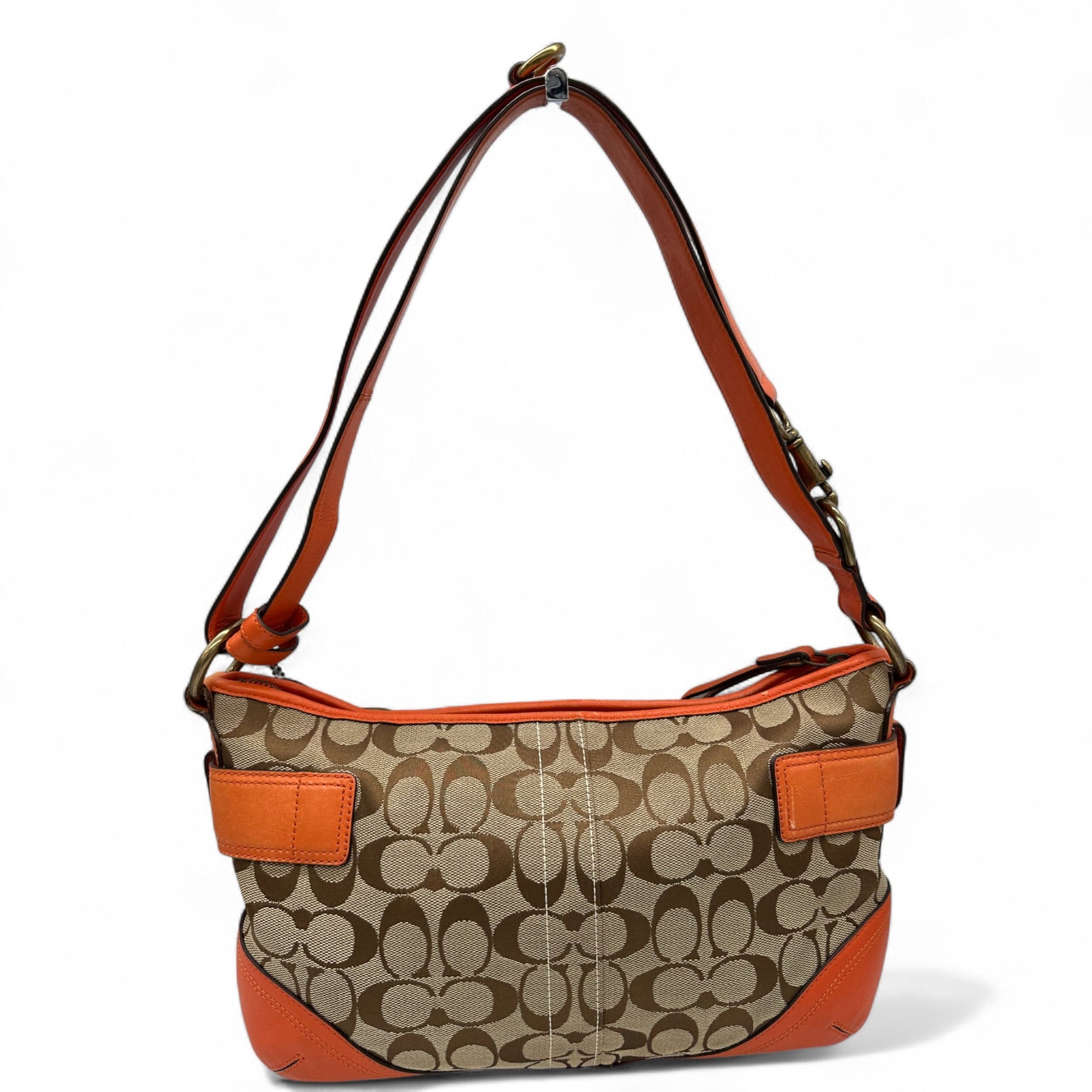 Vintage Coach 7077 Double Buckle Shoulder Bag - Thanks it's Vintage