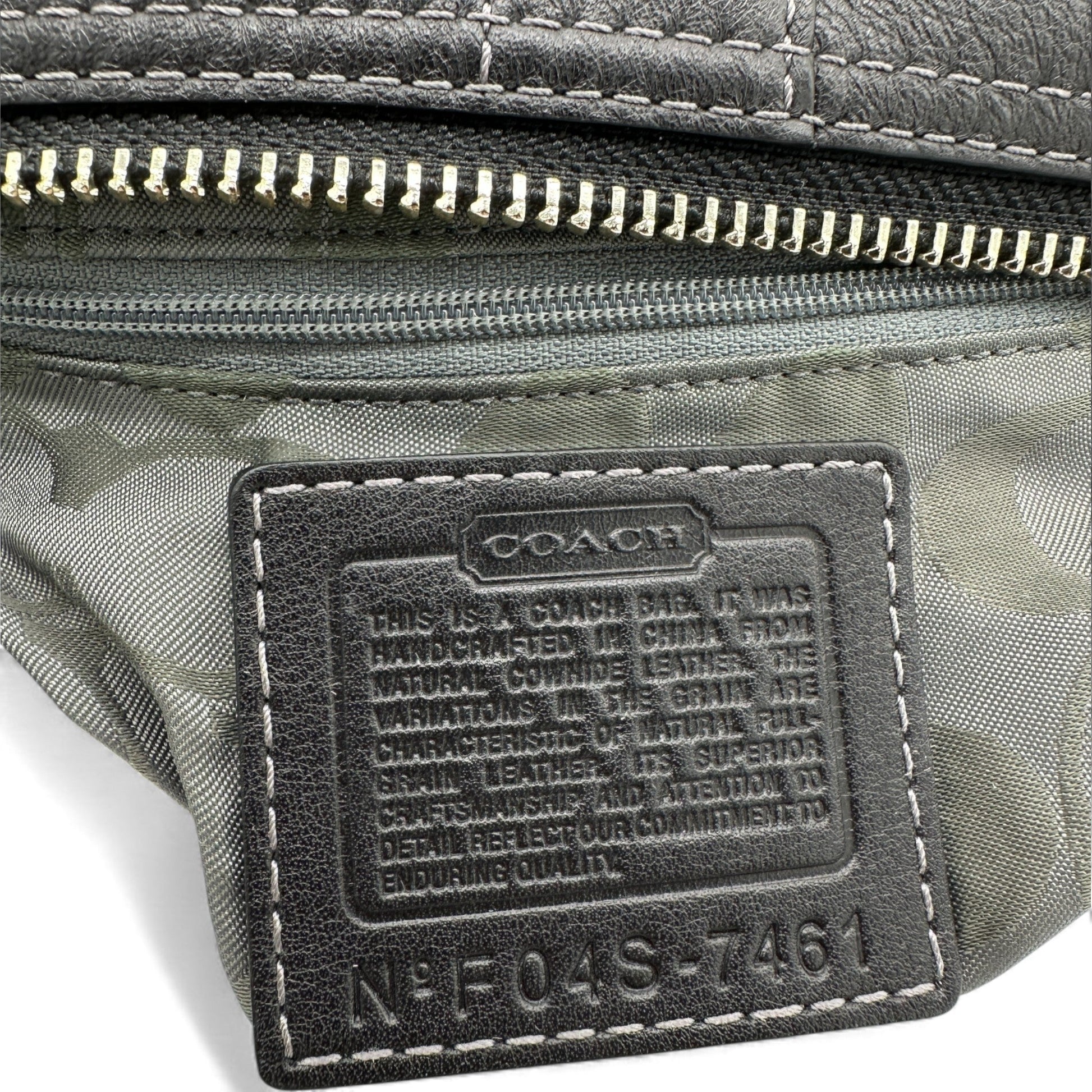 Vintage Coach 7461 East West Baguette Shoulder Bag - Thanks it's Vintage