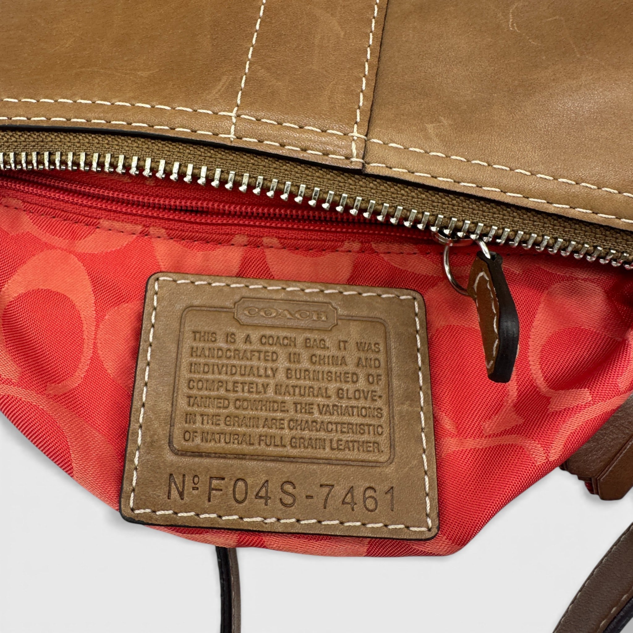 Vintage Coach 7461 East West Baguette Shoulder Bag – Thanks it's