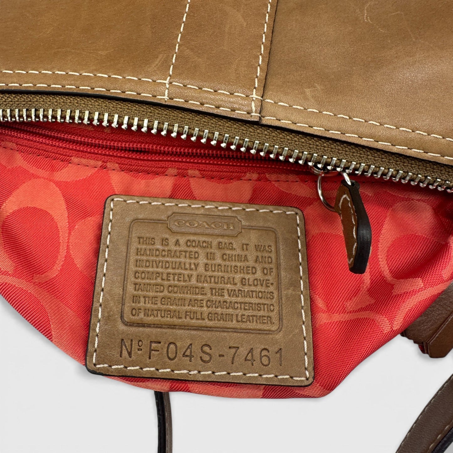 Vintage Coach 7461 East West Baguette Shoulder Bag - Thanks it's Vintage