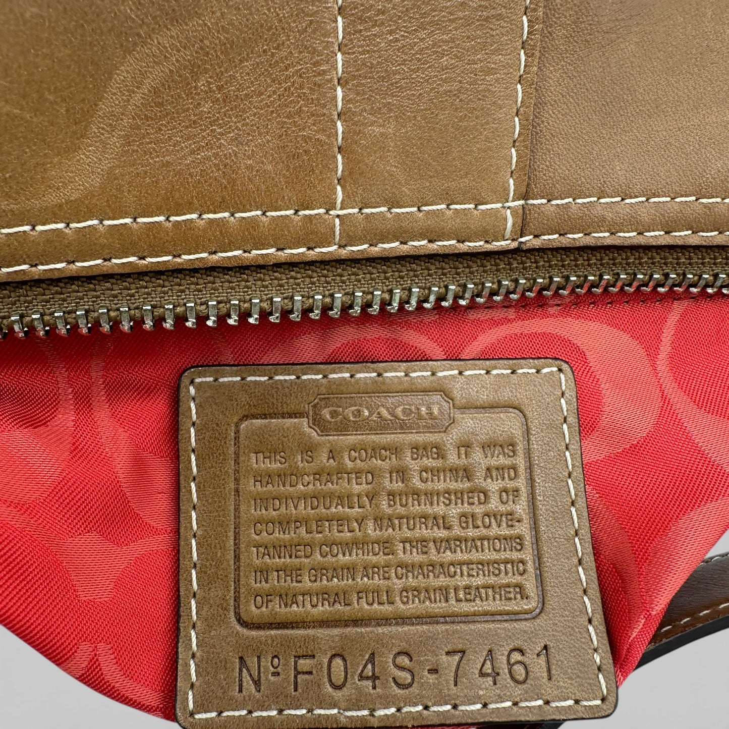 Vintage Coach 7461 East West Baguette Shoulder Bag - Thanks it's Vintage