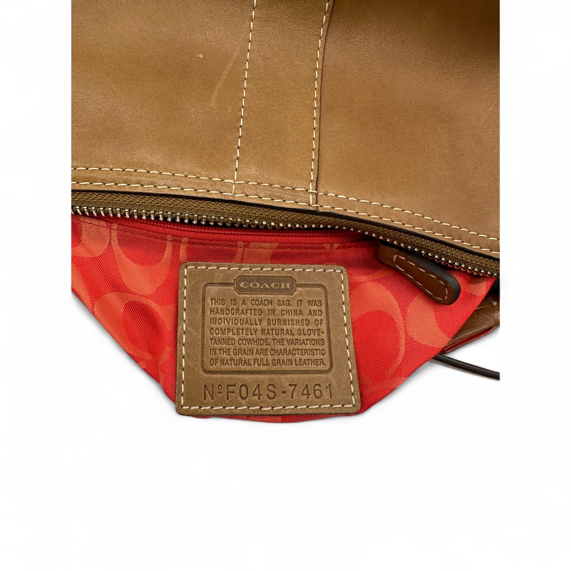 Vintage Coach 7461 East West Baguette Shoulder Bag - Thanks it's Vintage