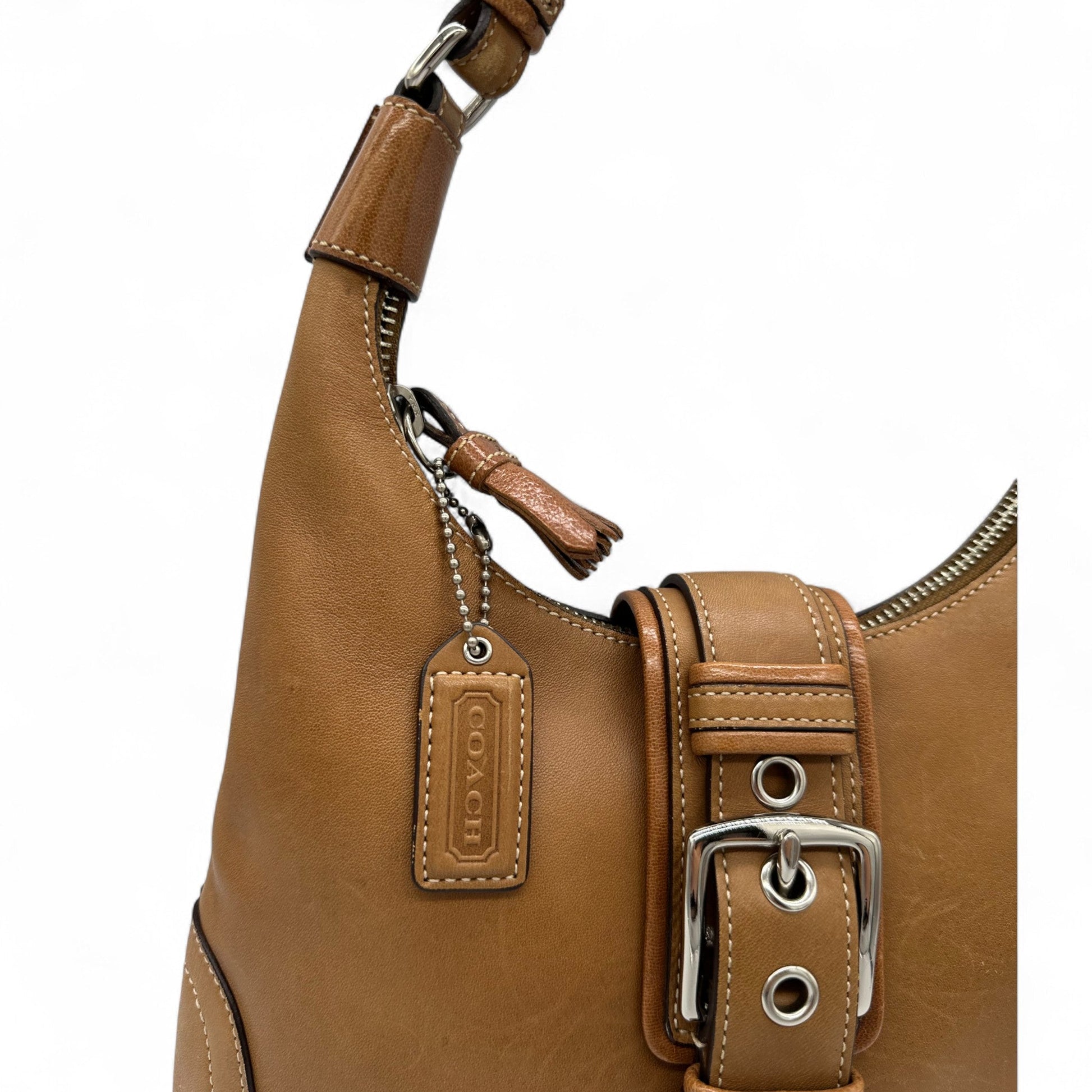 Vintage Coach 7462 Brown Leather Soho Buckle Shoulder Bag - Thanks it's Vintage
