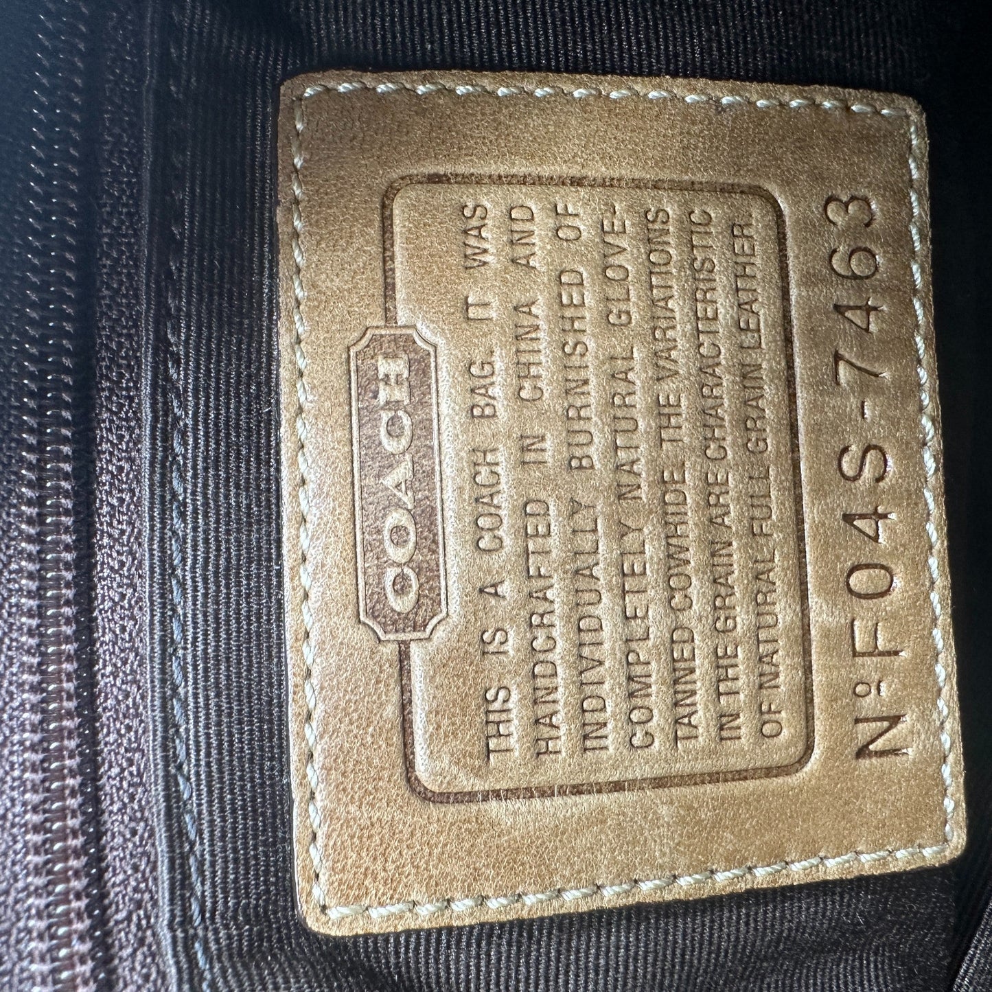 Vintage Coach 7463 Soho Crescent Shoulder Bag - Thanks it's Vintage