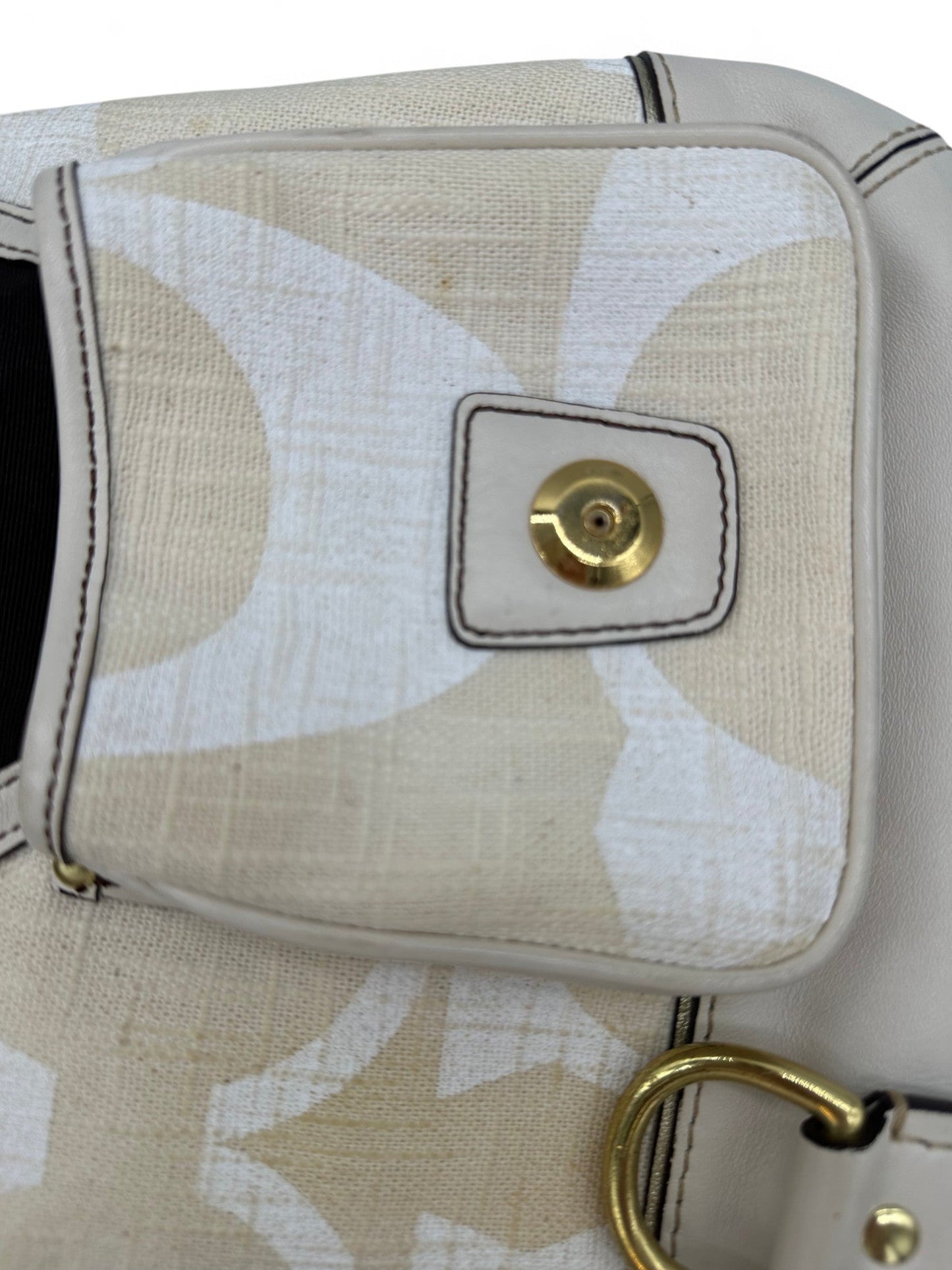 Vintage Coach 7469 2006 Legacy Shoulder Bag in Cream Monogram - Thanks it's Vintage