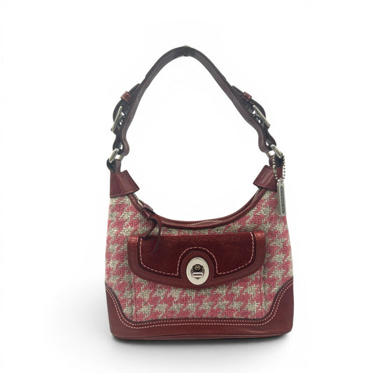 Vintage Coach 7478 Rare Tweed Turnlock Handbag - Thanks it's Vintage