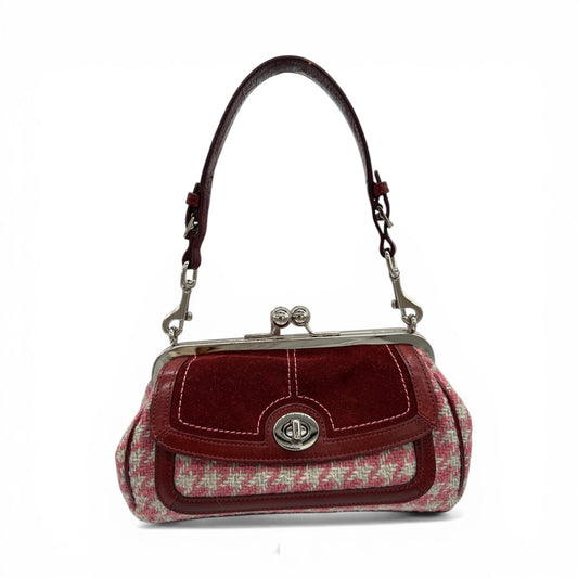 Vintage Coach 7481 Rare Tweed Kisslock Handbag - Thanks it's Vintage