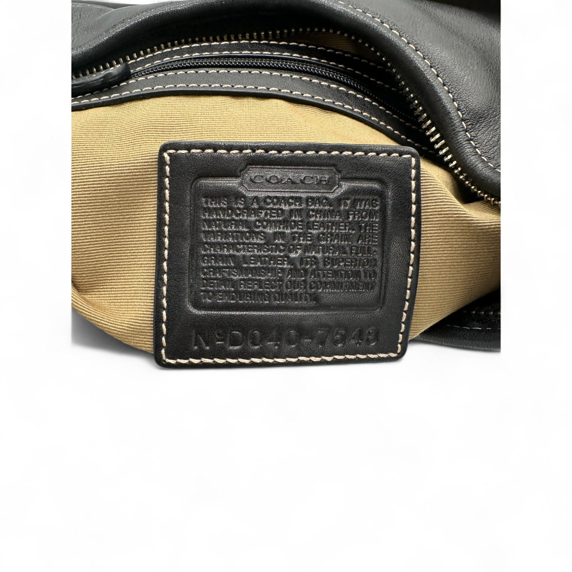 Vintage Coach 7548 Half Moon Shaped Soho Shoulder Bag - Thanks it's Vintage