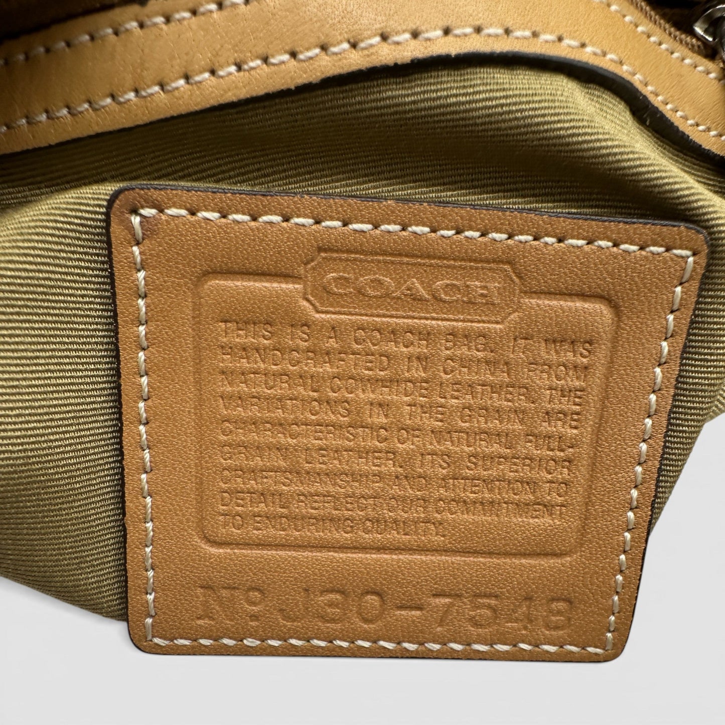 Vintage Coach 7548 Soho Crescent Shoulder Bag - Thanks it's Vintage