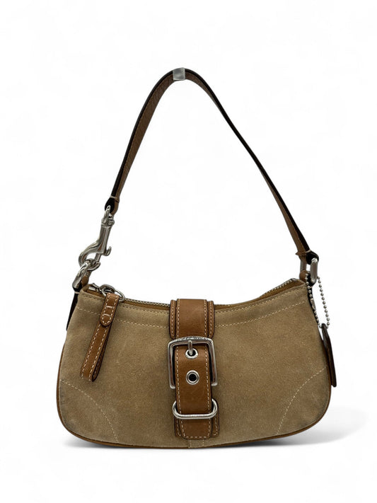 Vintage Coach 7558 Suede Soho Buckle Mini Shoulder Bag - Thanks it's Vintage