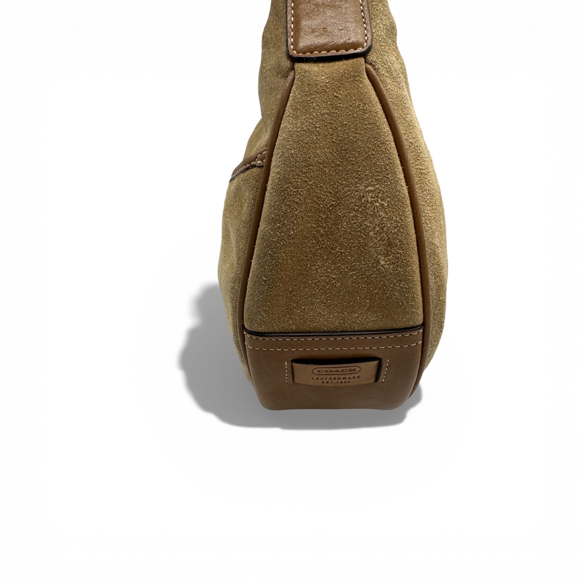 Vintage Coach 7559 Suede Soho Crescent Shoulder Bag - Thanks it's Vintage